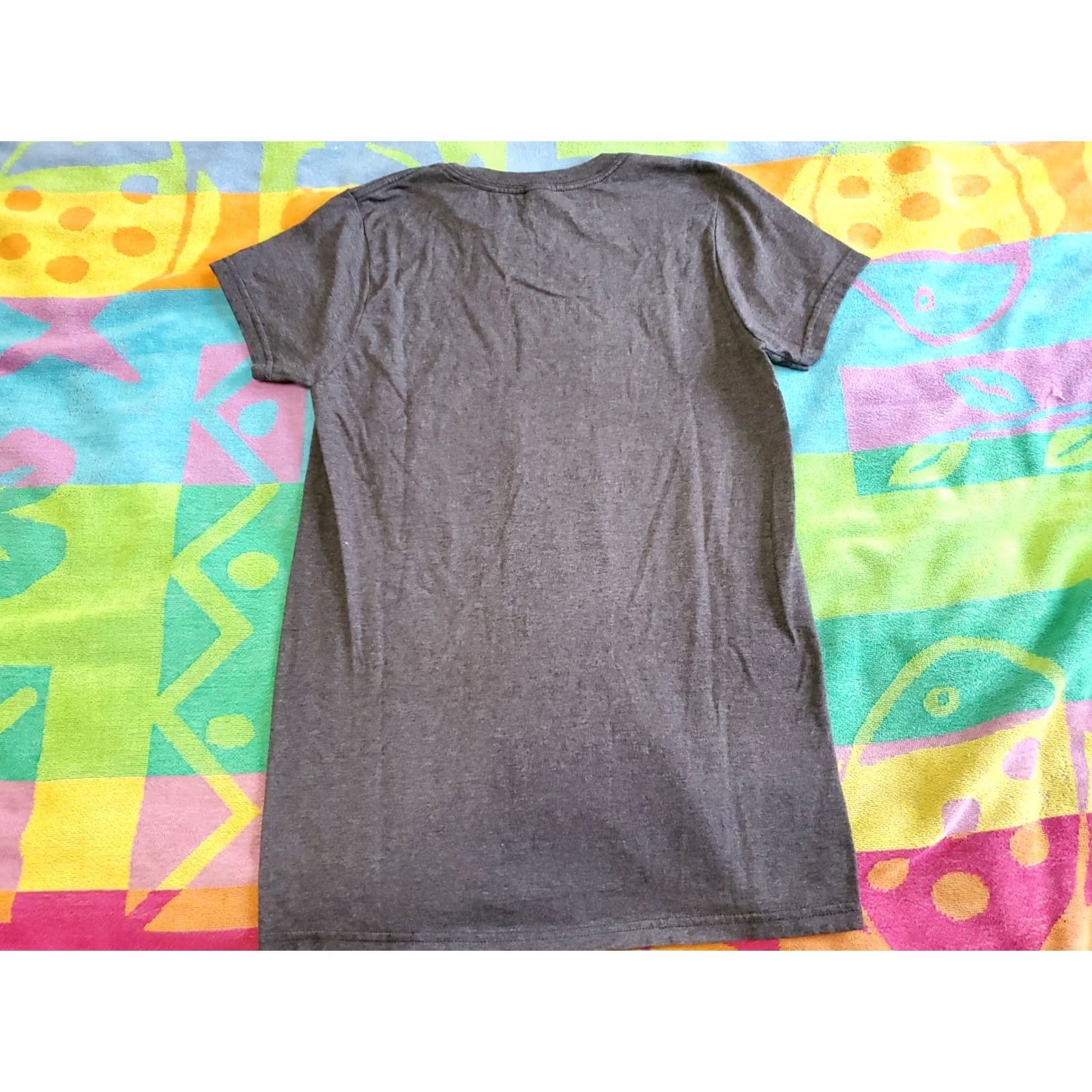 Vintage 2 Gingers Irish Whiskey T-shirt District Shirt Women Small Gray Crew Neck Short Sleeve Cotton Graphic Print" Size S / US 4 / IT 40 - 5 Thumbnail