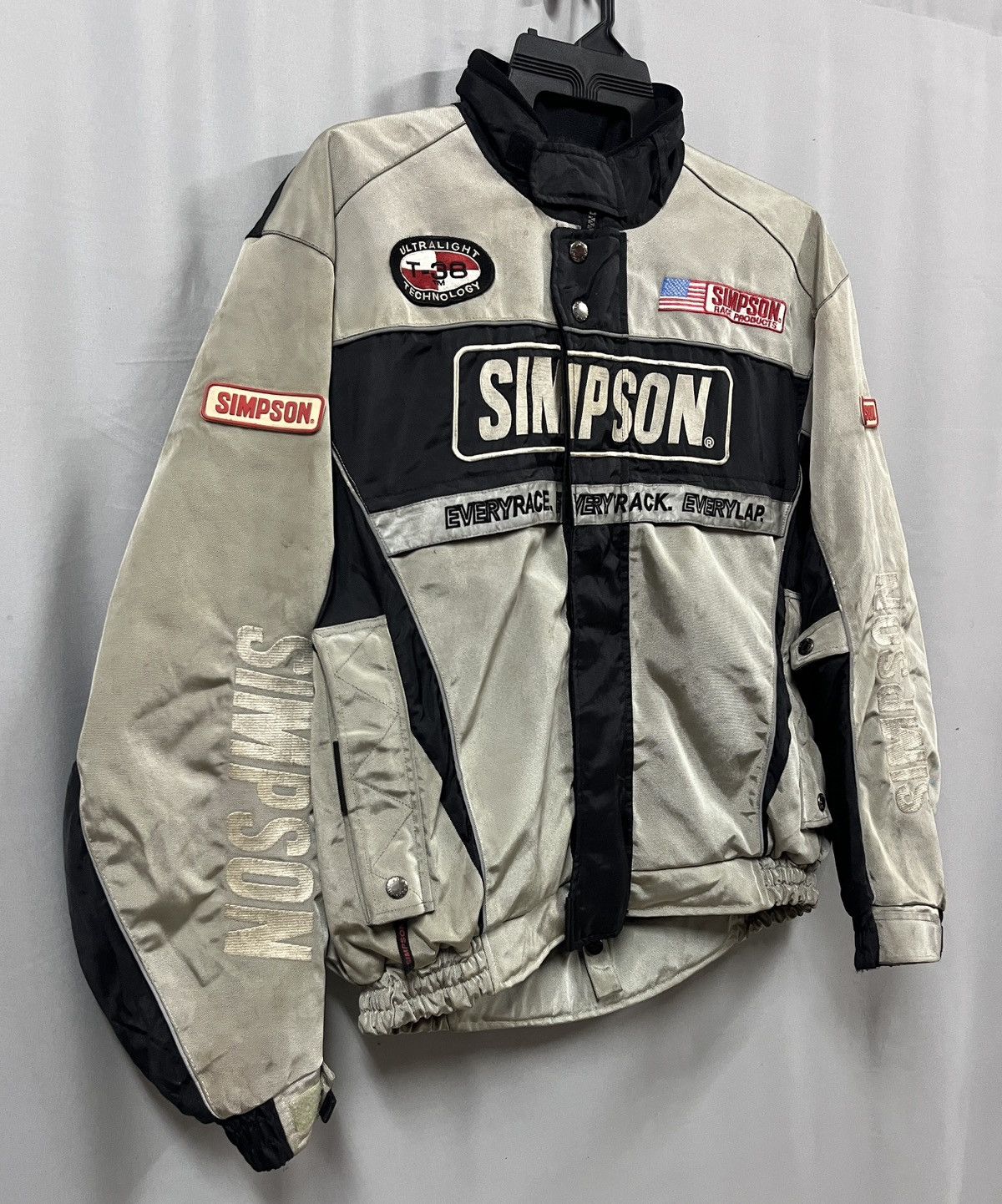 Vintage Simpson jacket racing motorsport Size US L / EU 52-54 / 3 - 2 Thumbnail