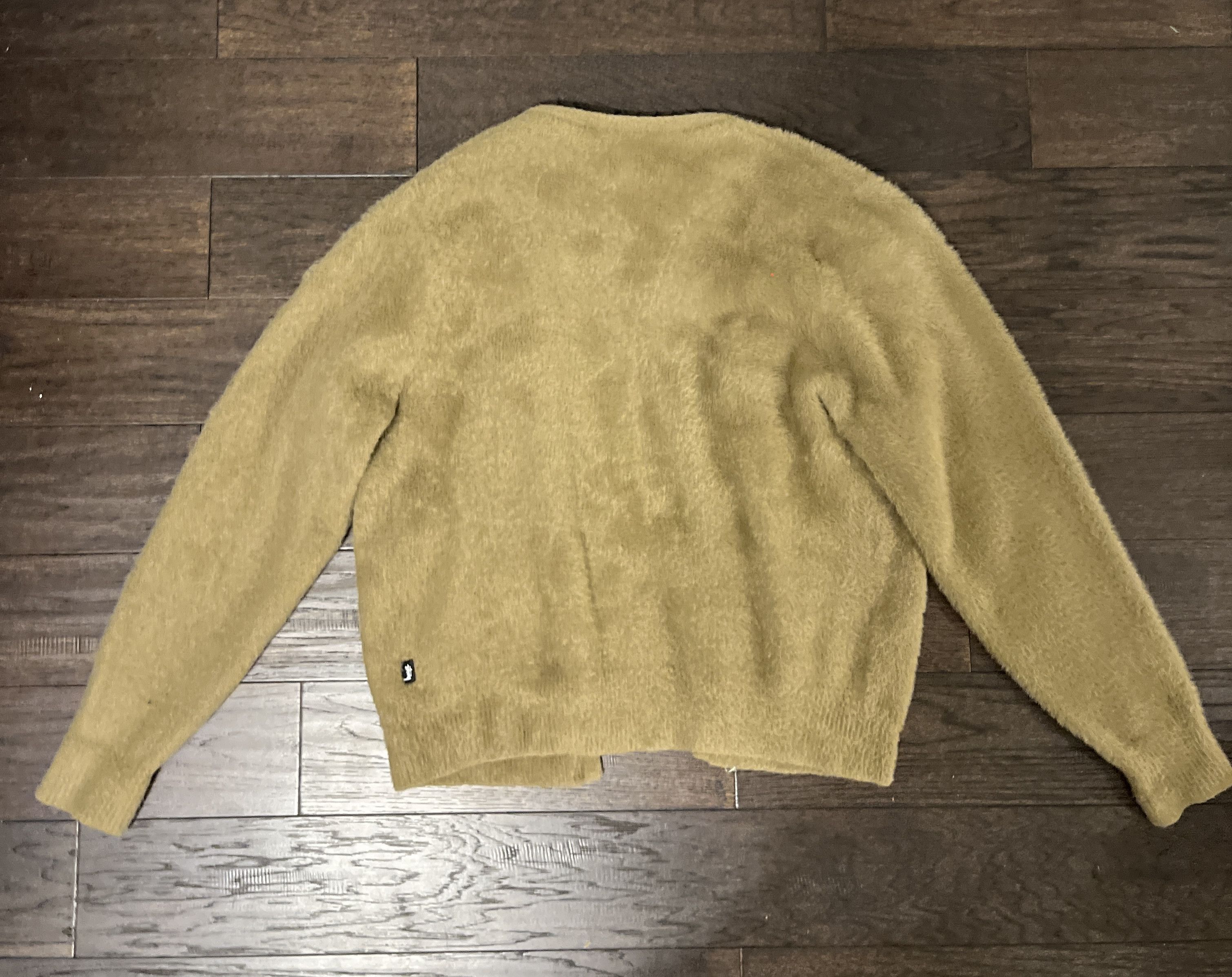 Stussy Shaggy Brown Cardigan Size US S / EU 44-46 / 1 - 6 Thumbnail