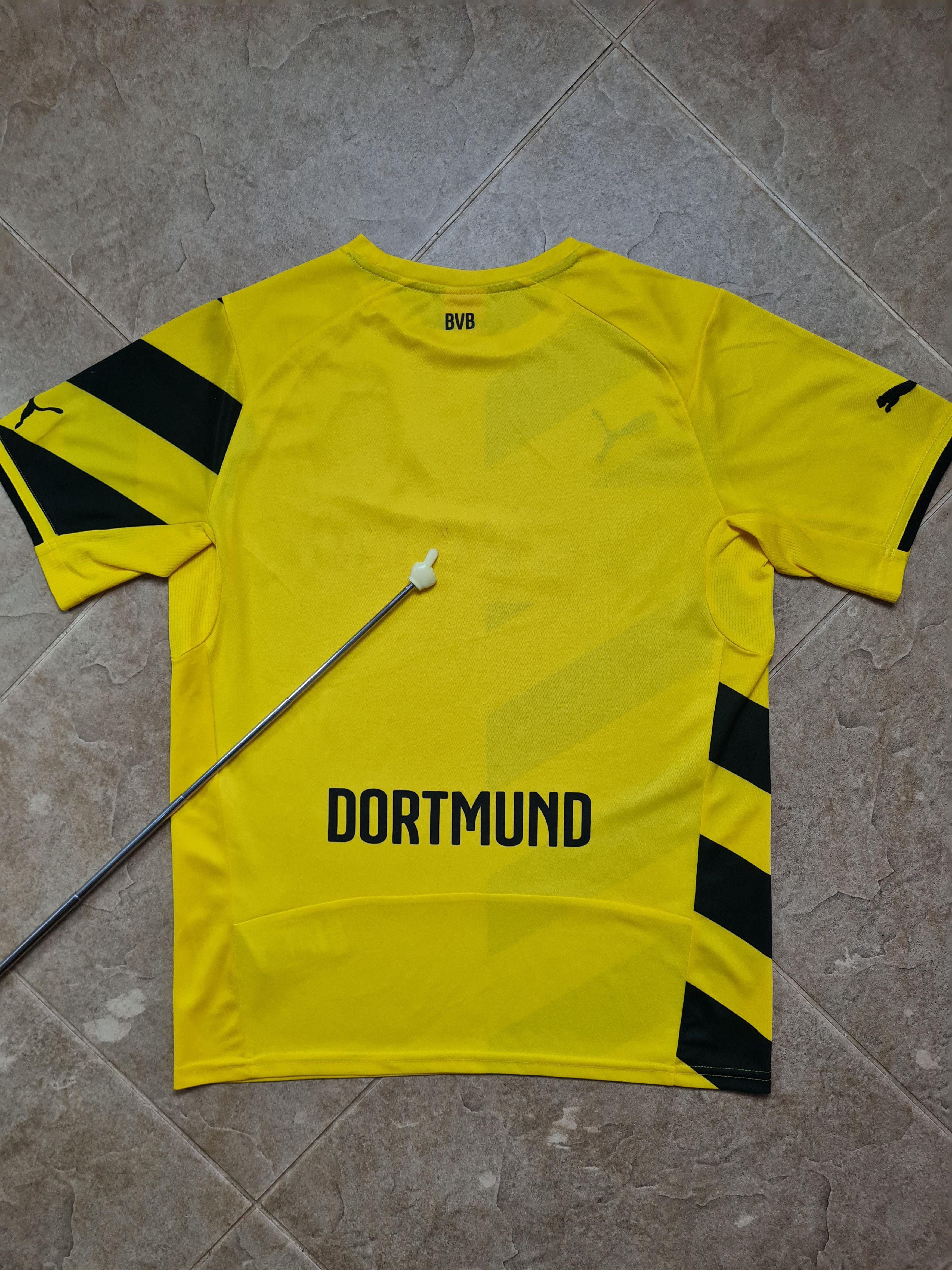 Puma Puma Borussia Dortmund BVB 2014-2015 Home Football Shirt Size US M / EU 48-50 / 2 - 8 Thumbnail
