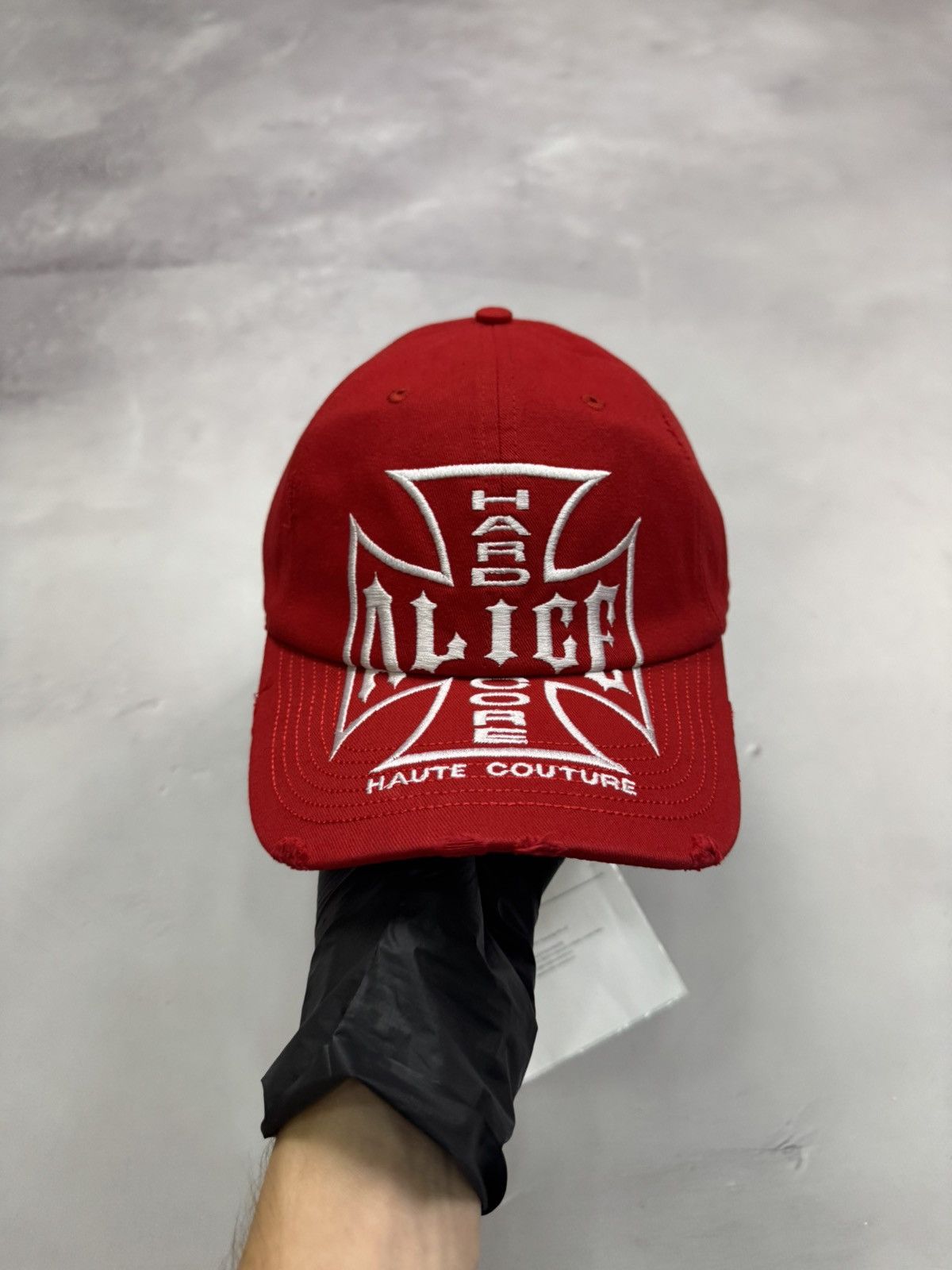 Alice Hollywood Chopper Logo Hat(Red/OS)
