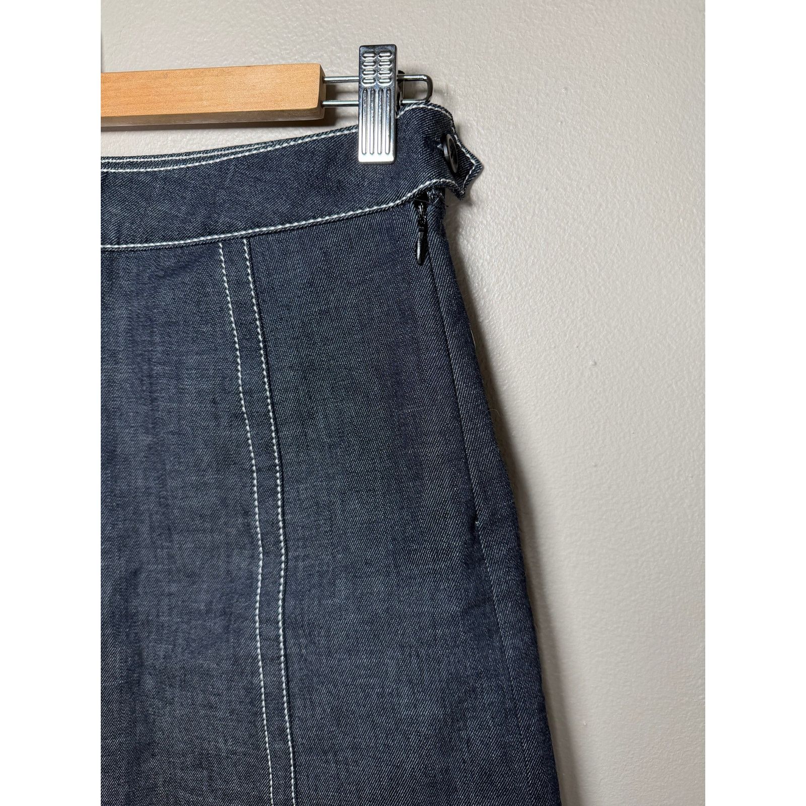 Prada Prada Denim Mini Skirt size 36/4 US Size 27" / US 4 / IT 40 - 11 Thumbnail