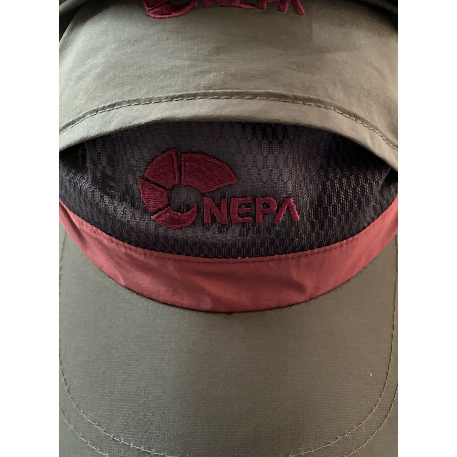 Vintage Nepa RAIN Cap Hat Elastic Band Solid Washed Men / H142 Size ONE SIZE - 3 Thumbnail