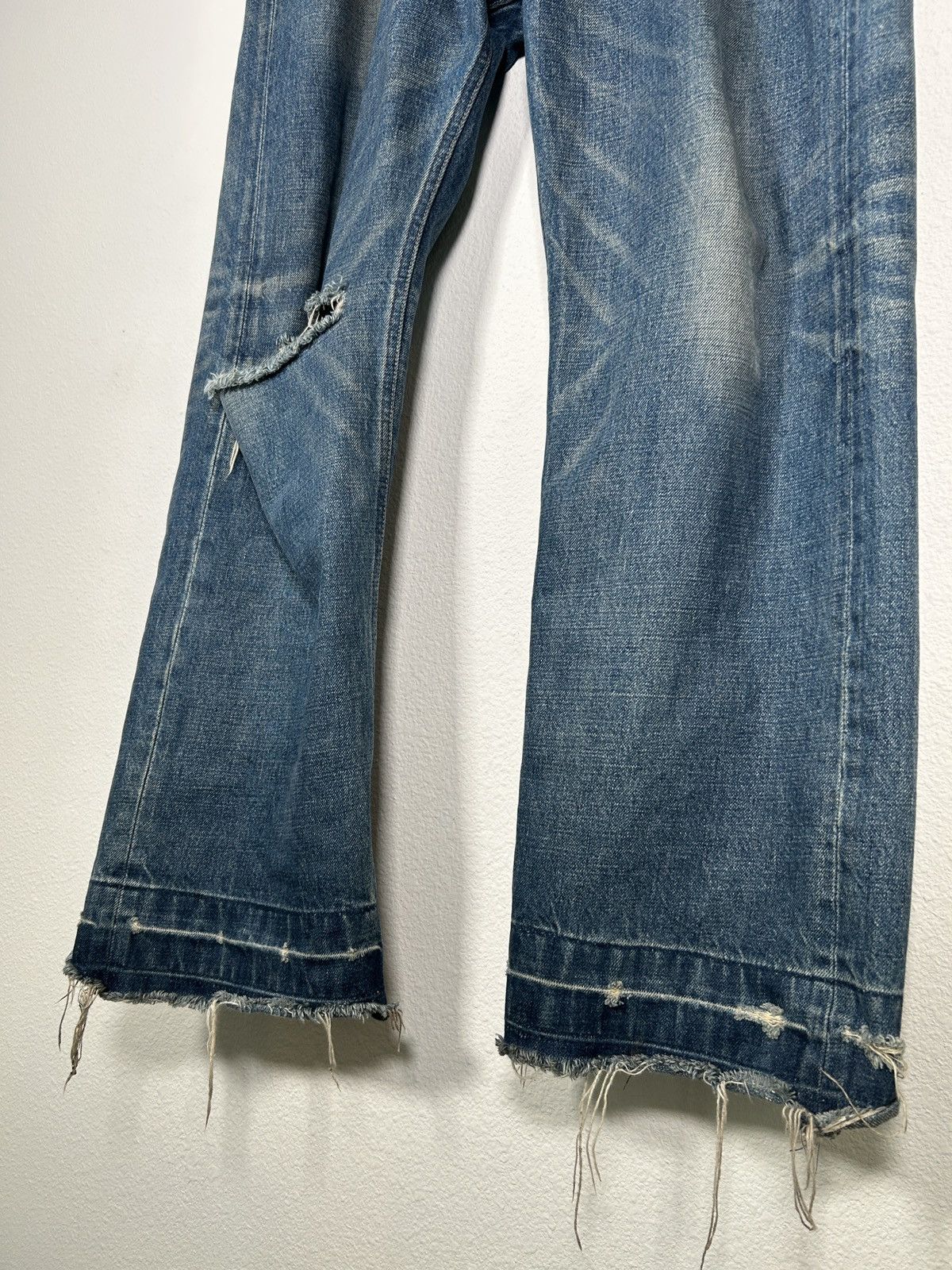 Celine M_RE_19 HEDI SLIMANE baggy, distressed denim Size US 38 / EU 54 - 3 Thumbnail