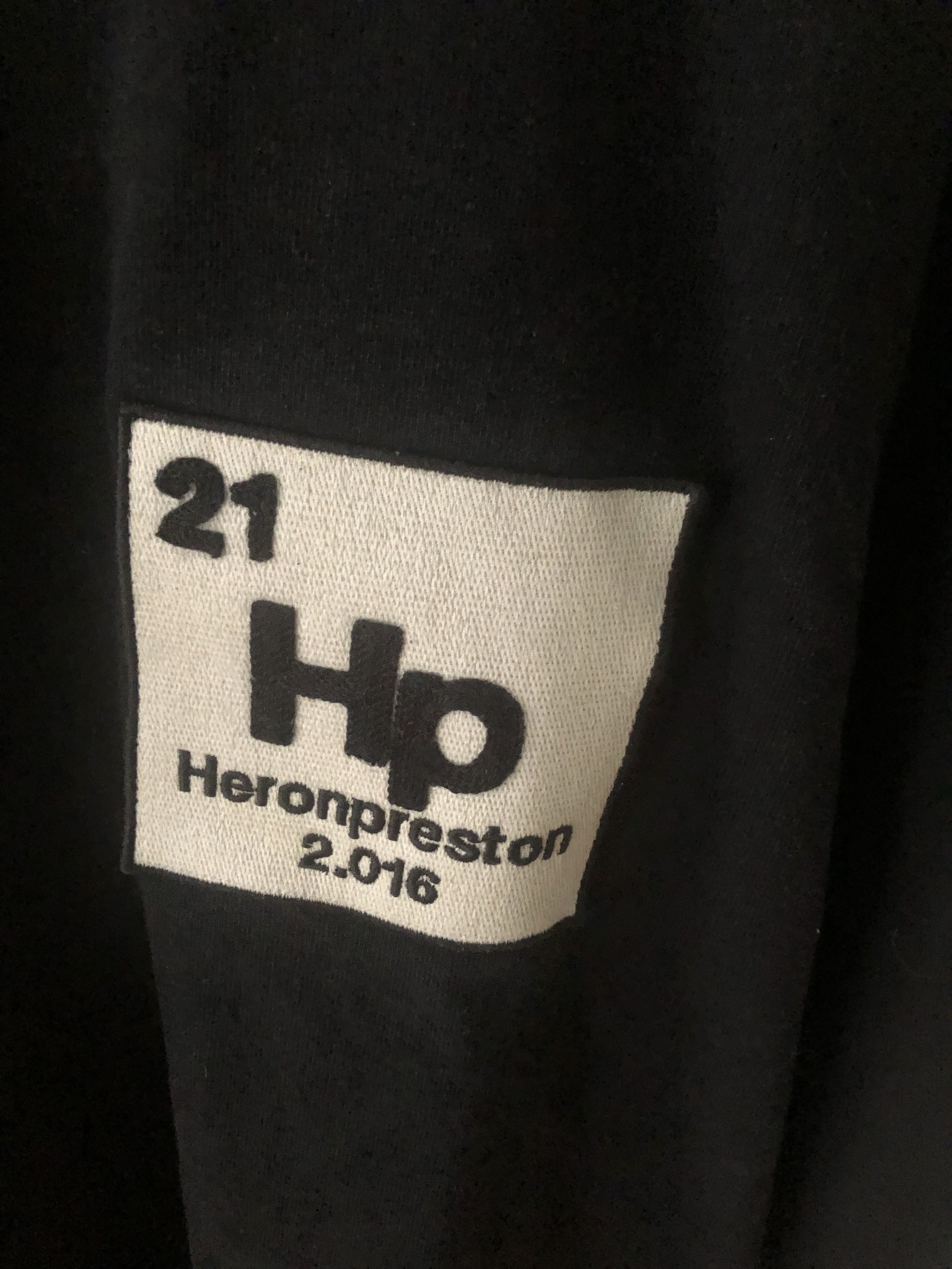 Heron Preston Heron Preston oversized long black thin sweatshirt Size US XL / EU 56 / 4 - 2 Thumbnail