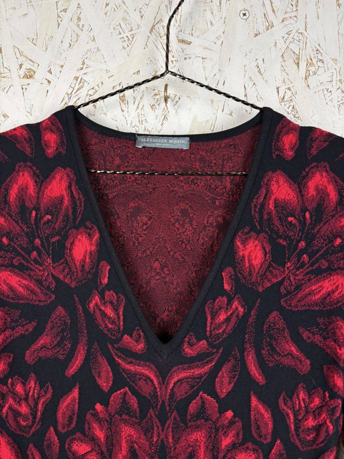 Alexander McQueen Alexander Mcqueen Floral Print Flare Mini Dress XS Size XS / US 0-2 / IT 36-38 - 4 Thumbnail