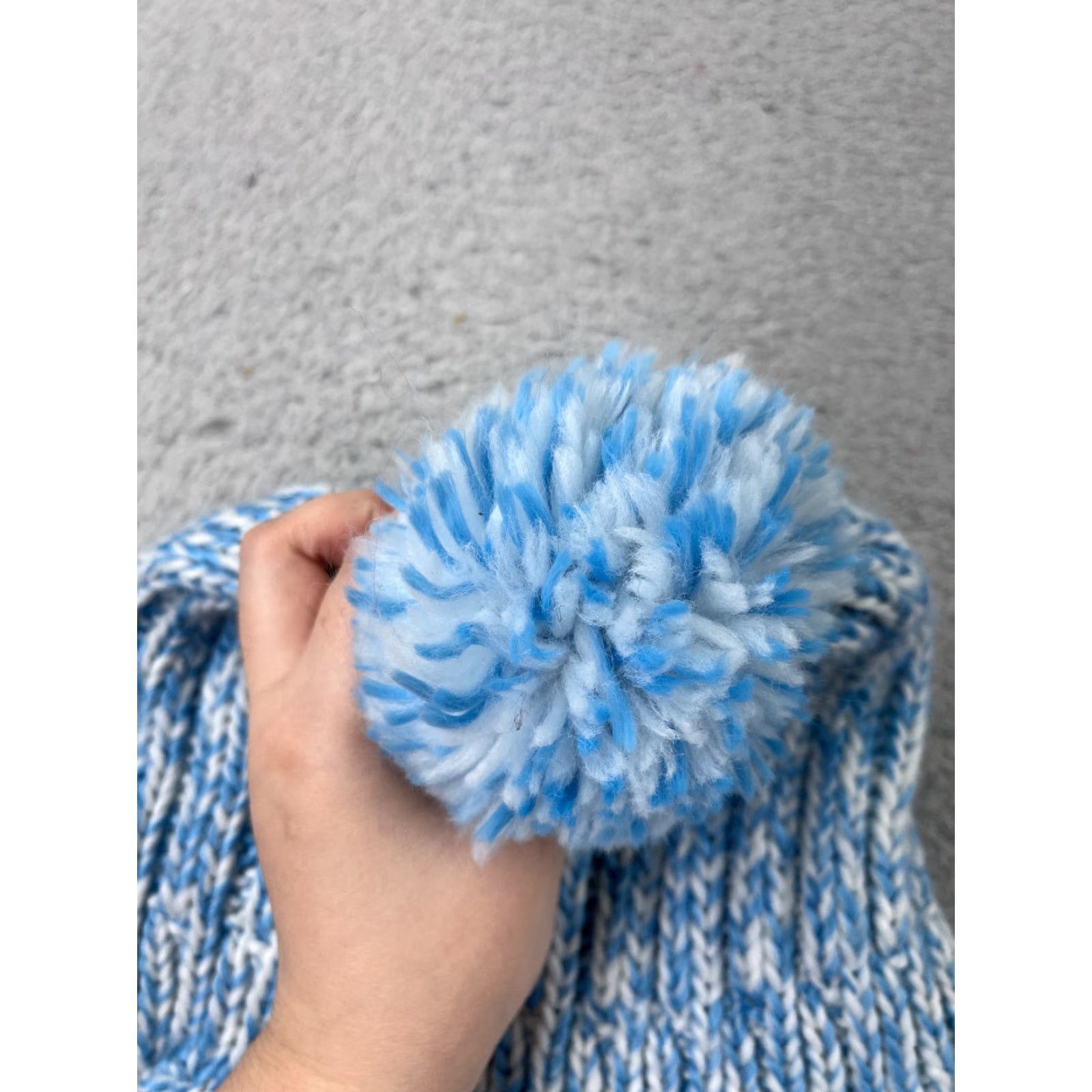 Coal Coal Headwear Beanie Women One Size Blue Knit Acrylic Lined Pom Hat/Cap Winter Fall/Spring/Summer/N/A Ski Theme Mens Womens Size ONE SIZE - 2 Thumbnail
