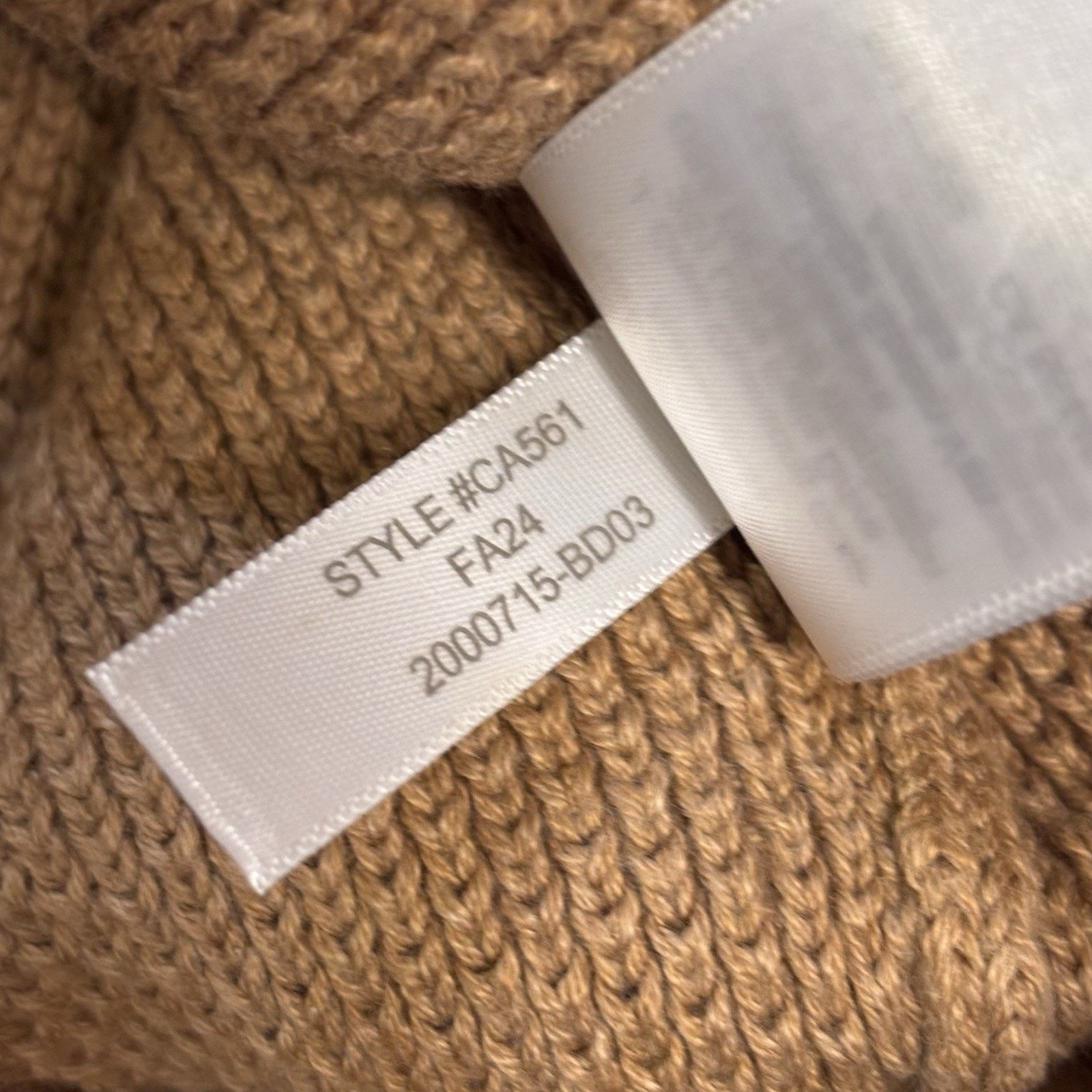 J.Crew J. Crew 1/4 Zip Cotton Textured Tan Sweater Men's Medium NEW Size US M / EU 48-50 / 2 - 4 Thumbnail