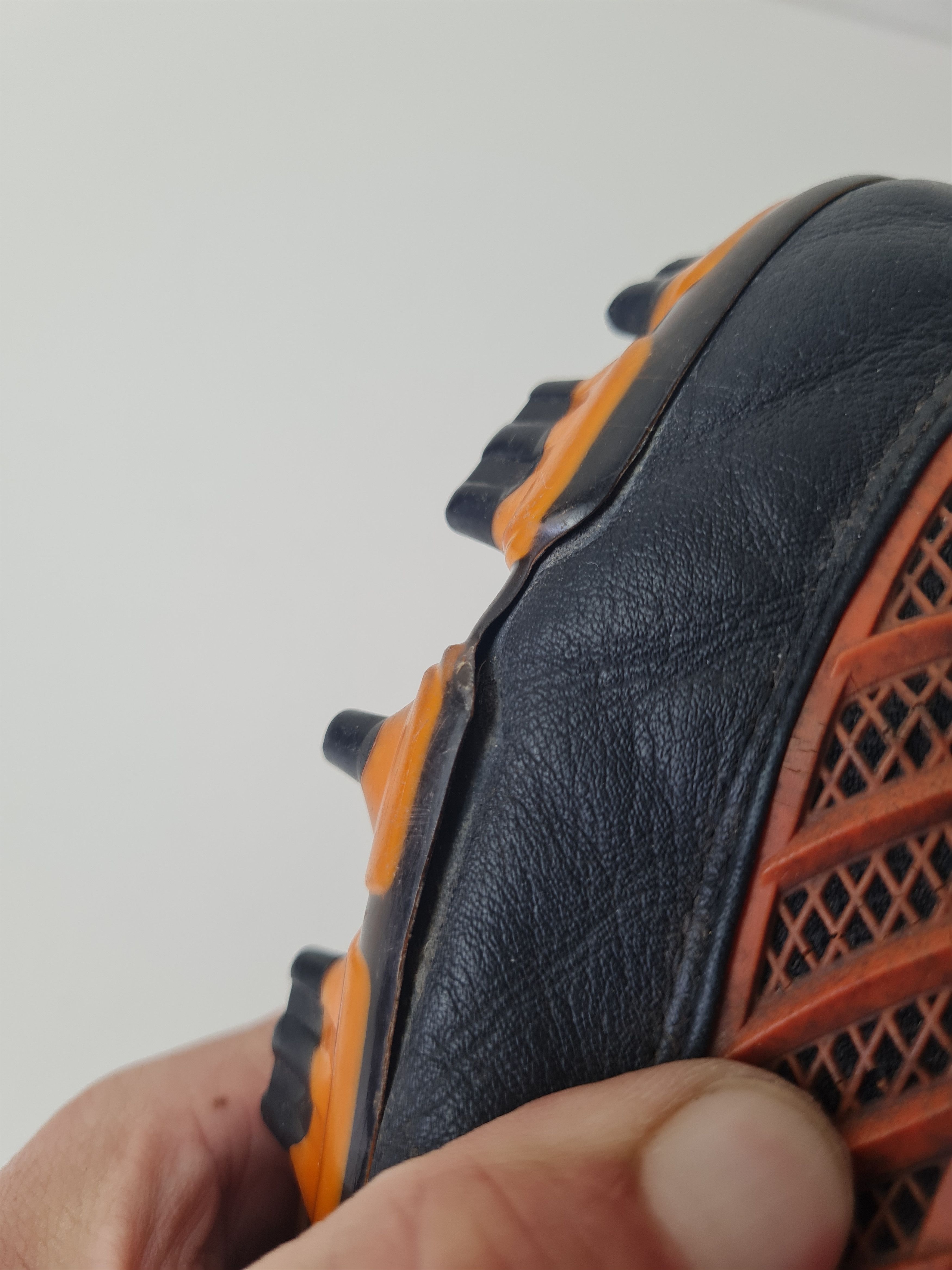 Nike Football Soccer Cleats NikeTotal 90 Laser Black Orange Size US 8 / EU 41 - 13 Thumbnail