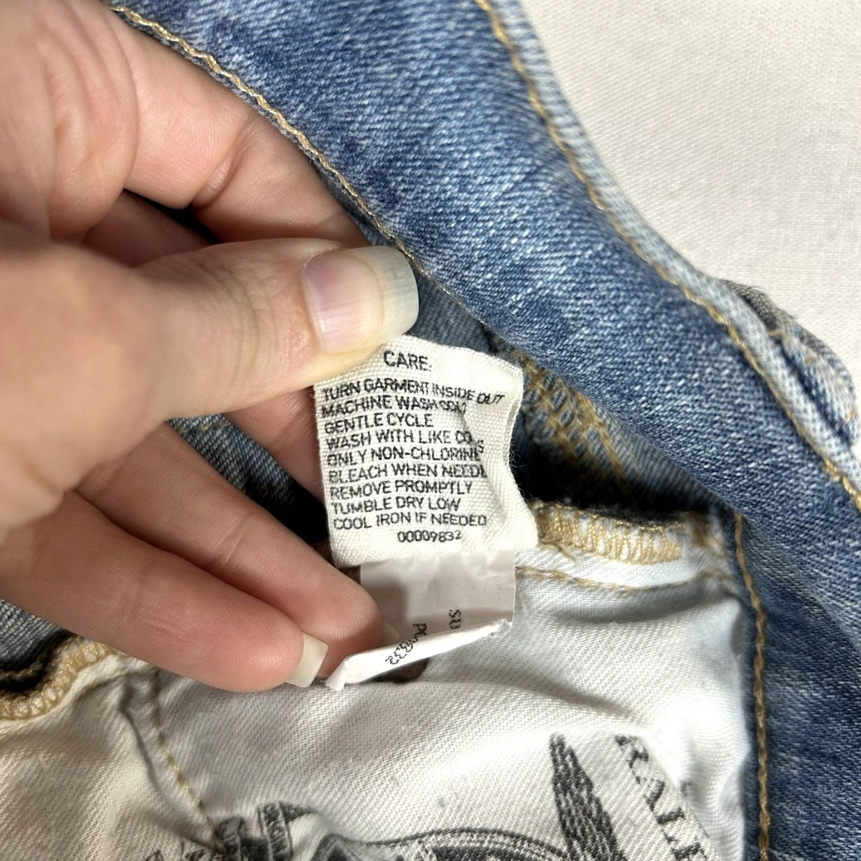 Polo Ralph Lauren Polo Ralph Lauren Jeans Womens 26 Blue Denim Low Rise Skinny 90s Hipster Preppy Vintage: No Size 26" / US 2 / IT 38 - 7 Thumbnail