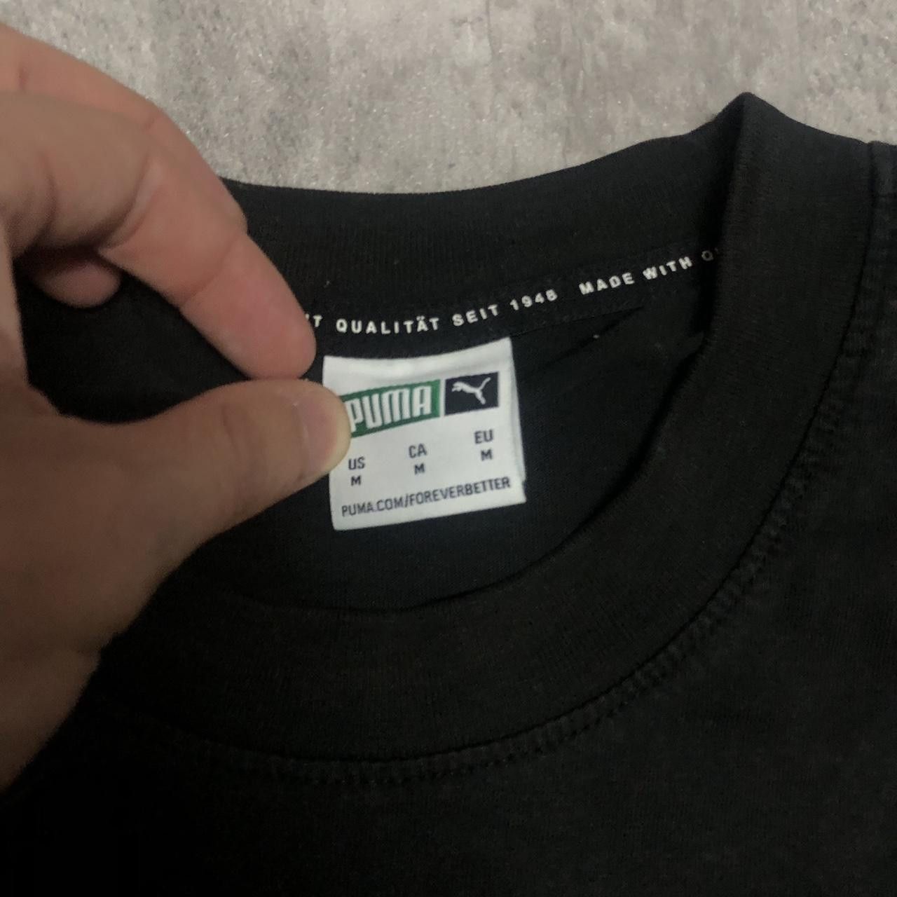 Puma Black Puma short sleeve t-shirt Size US M / EU 48-50 / 2 - 3 Thumbnail
