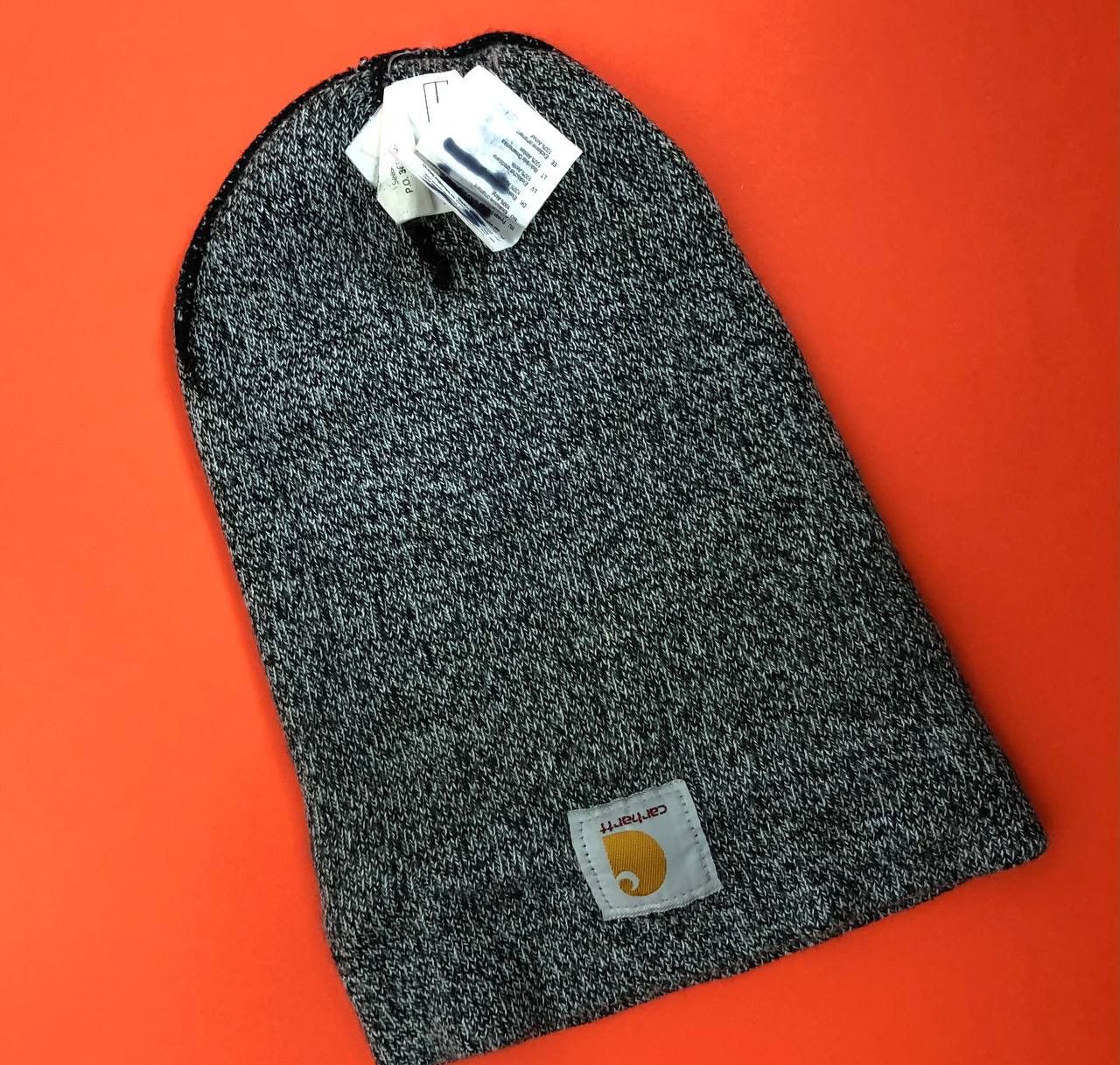 Carhartt Carhartt Acrylic Watch Hat Logo Gray OS Size ONE SIZE - 6 Thumbnail