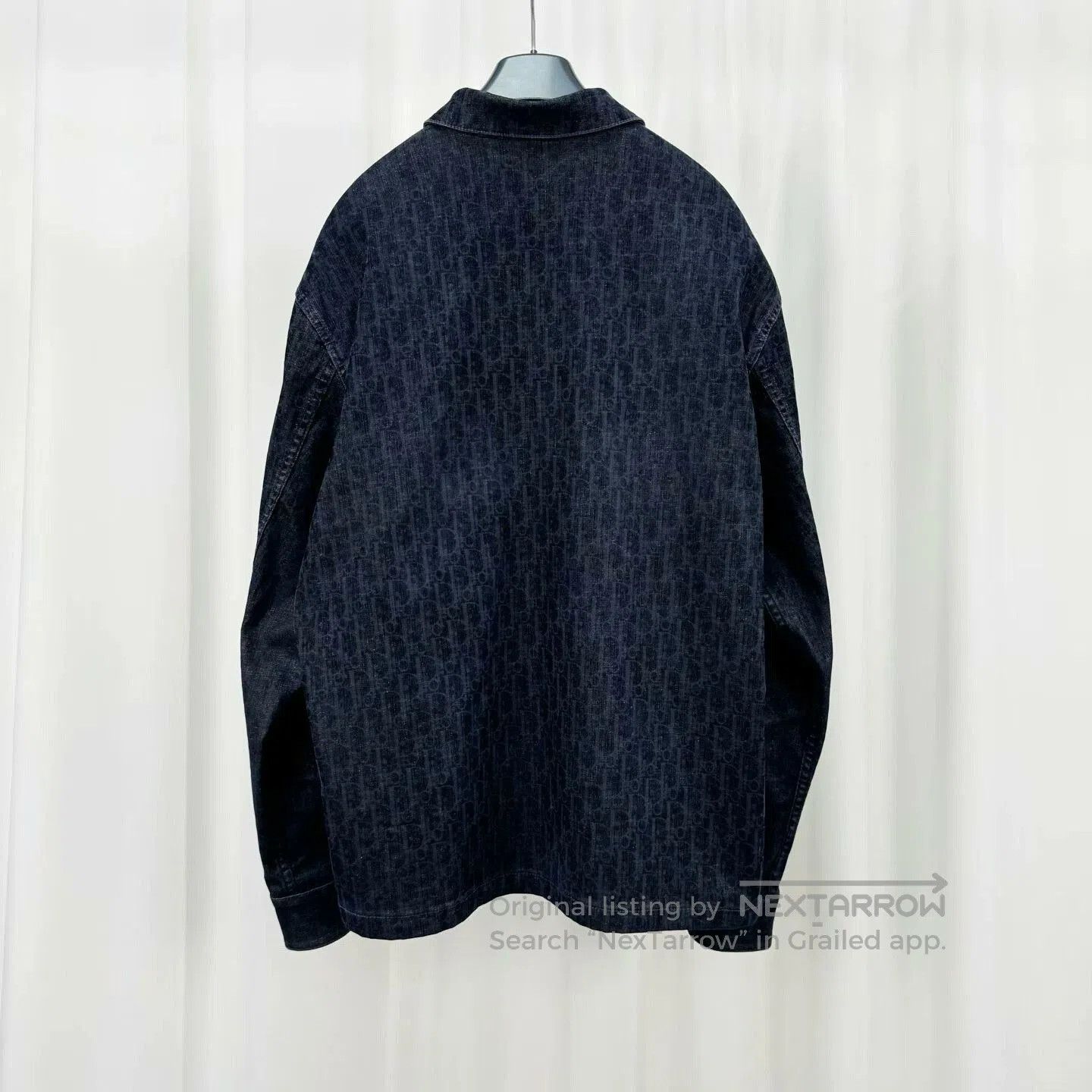 Dior dior denim shirt jacket with logo print. Size US L / EU 52-54 / 3 - 2 Thumbnail