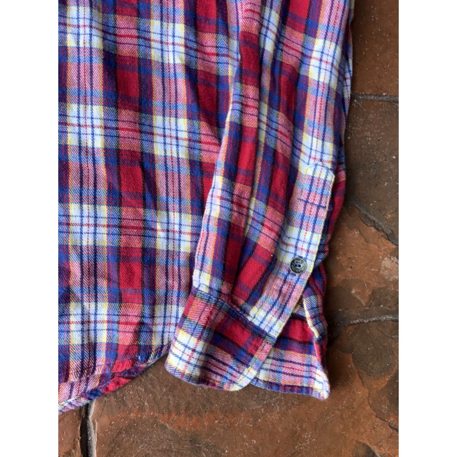 True Religion True Religion Plaid Flannel Shirt Regular Medium Men Button-Up Western Jacket? Size US M / EU 48-50 / 2 - 4 Thumbnail