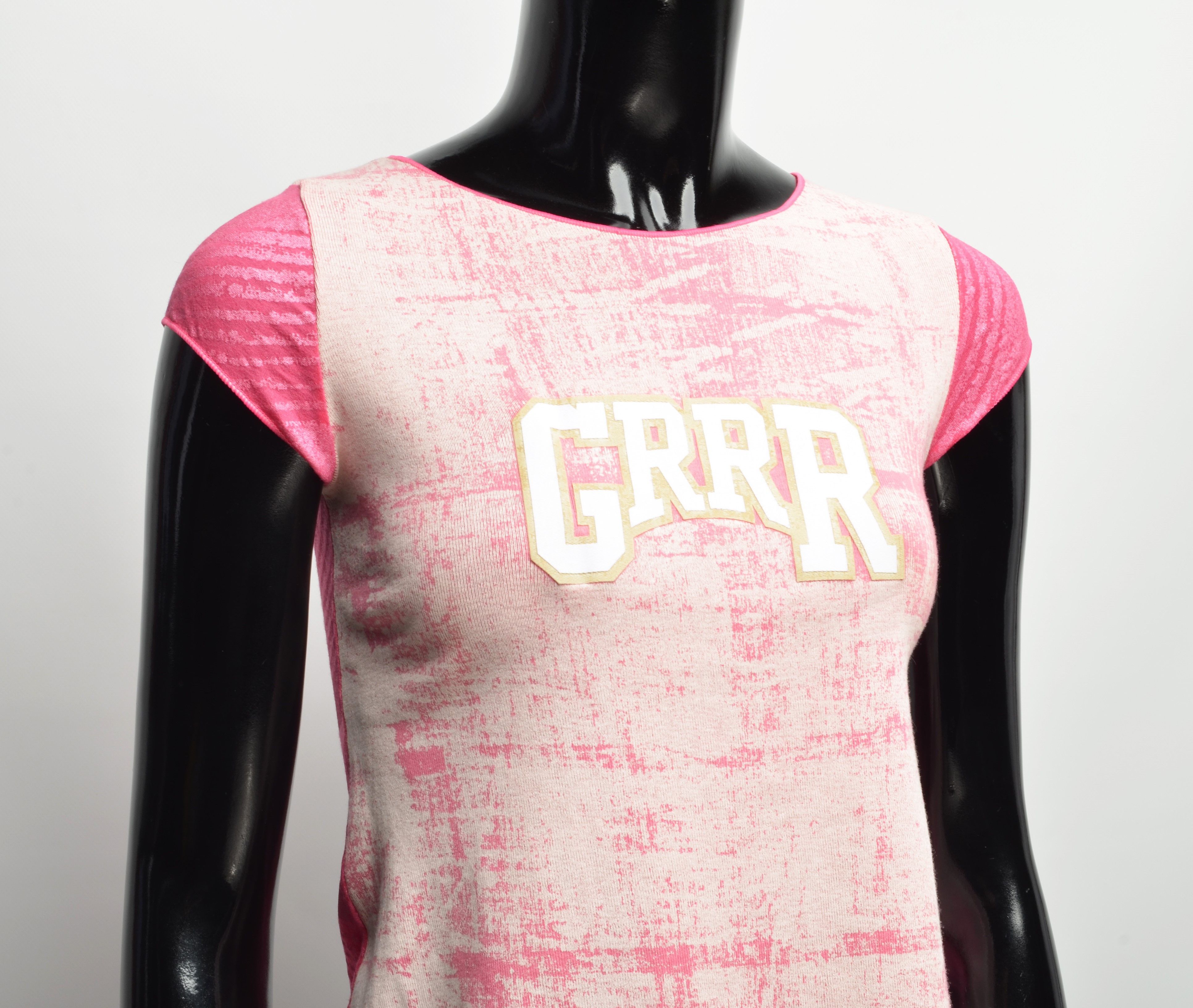 Custo Barcelona Custo Barcelona Y2K Printed T-shirt Top Size XS / US 0-2 / IT 36-38 - 2 Thumbnail