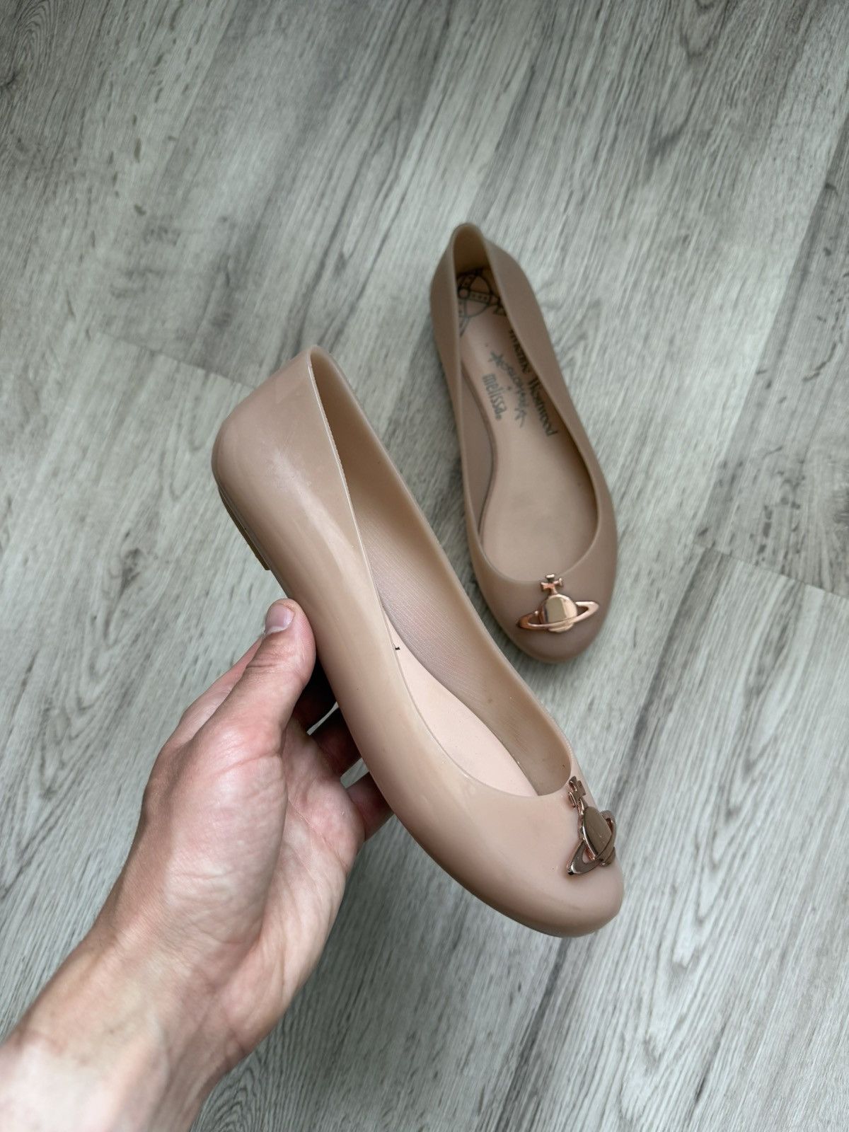 Melissa × Vivienne Westwood Vivienne Westwood Anglomania Melissa Ballet Flats Shoes Size US 6 / IT 36 - 3 Thumbnail