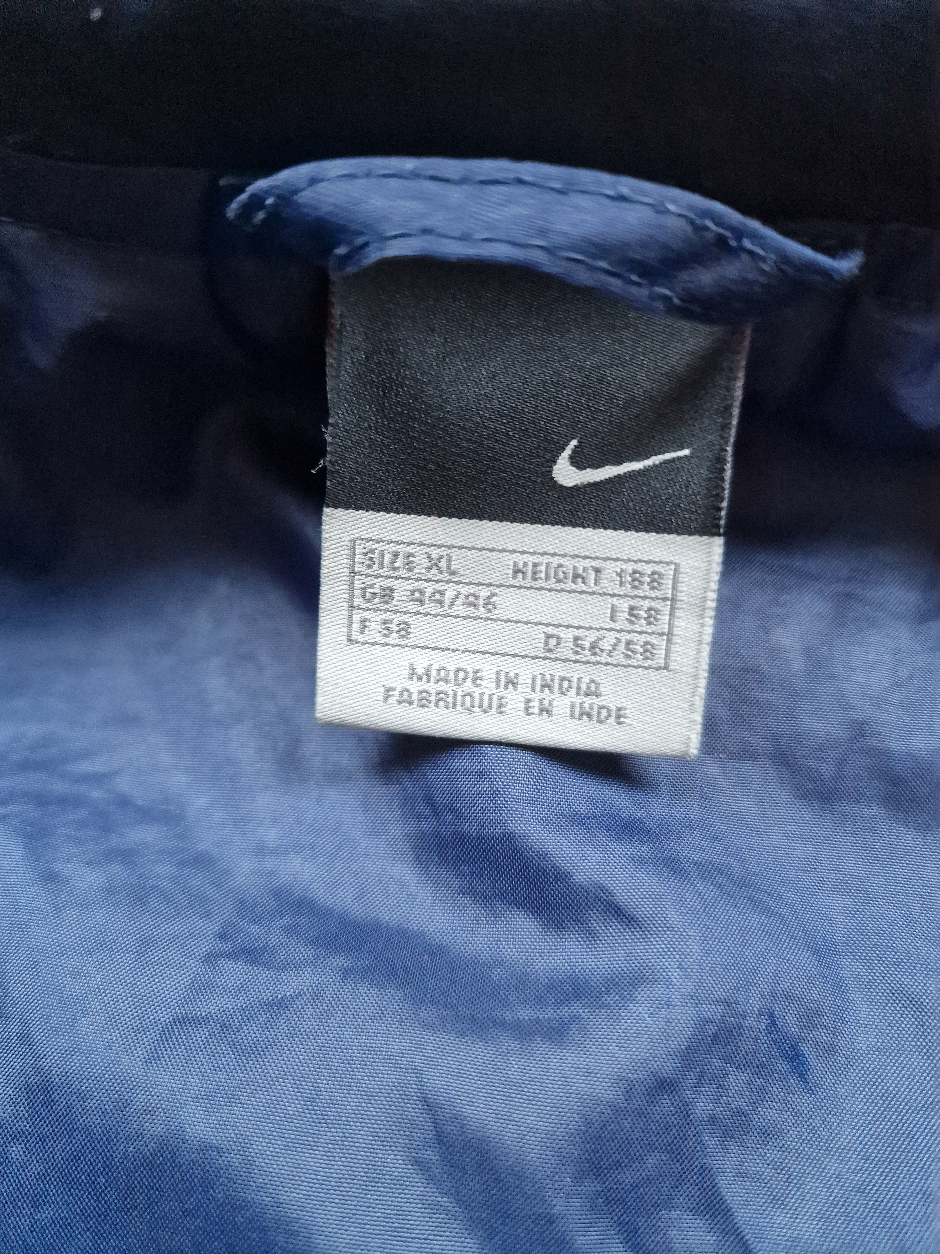 Nike × Vintage 00s Nike Retro Logo Vintage Y2K Oversize Retro Jacket Size US XL / EU 56 / 4 - 10 Thumbnail