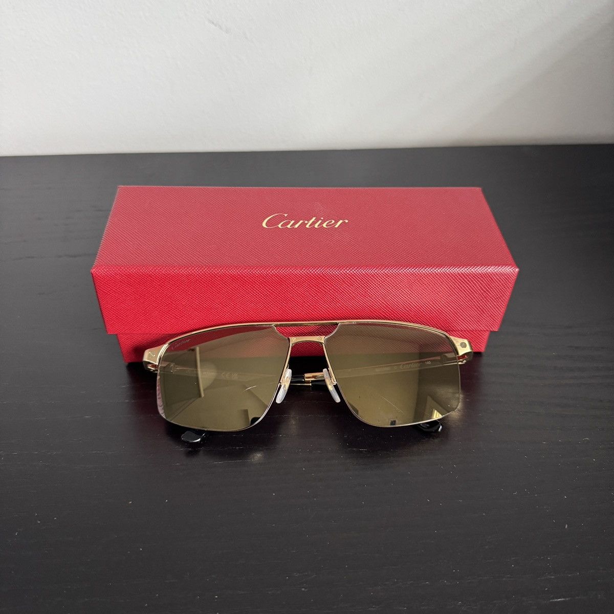 Cartier Cartier Rimless Sunglasses CT0385SM Size ONE SIZE - 1 Thumbnail