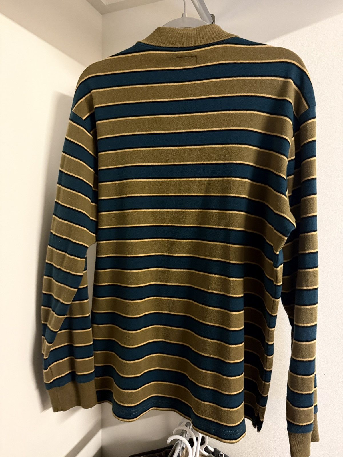 Supreme Supreme Striped Polo Size US L / EU 52-54 / 3 - 4 Thumbnail