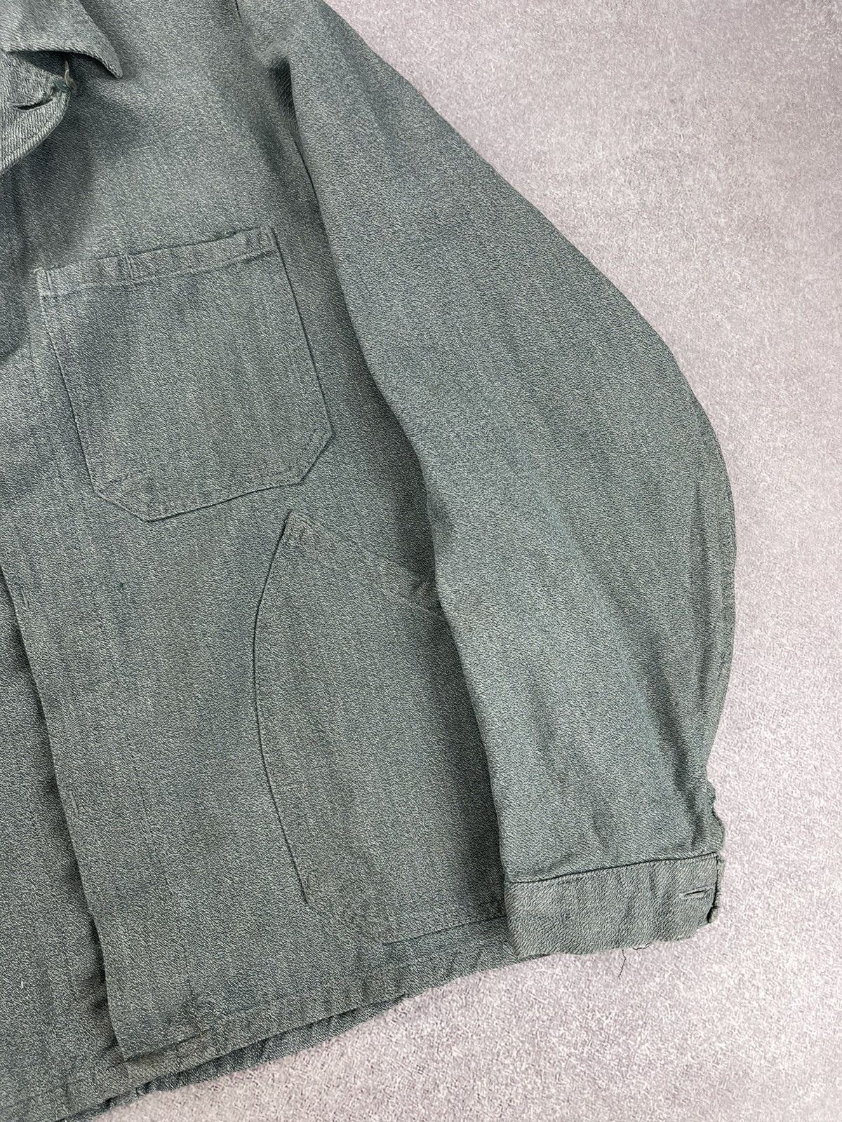 Le Laboureur Vintage Sanfor French Workwear Utility Jacket Size 50 Size US M / EU 48-50 / 2 - 2 Thumbnail