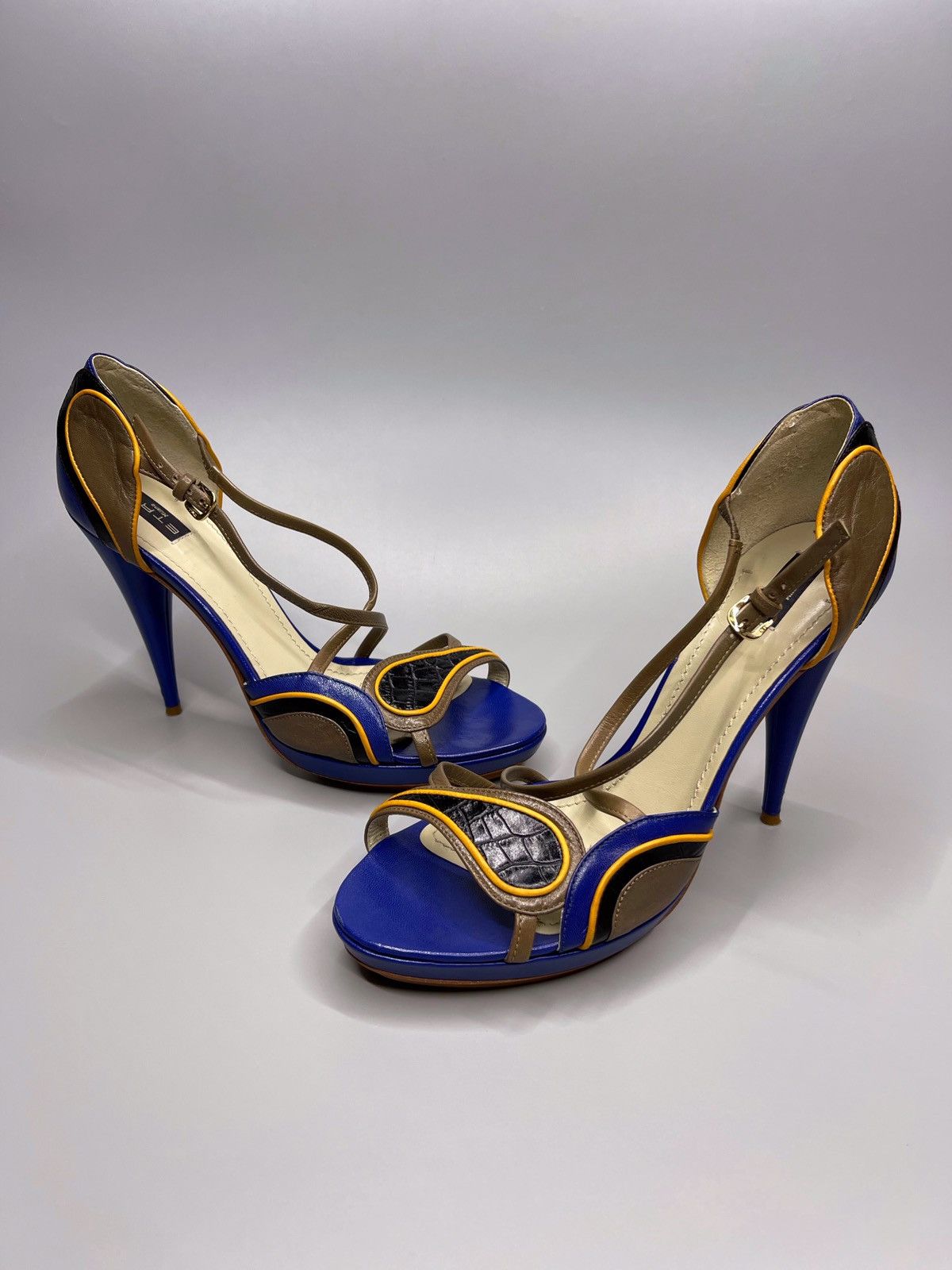 image of Etro Leather Heel Shoes, Women's (Size 9)