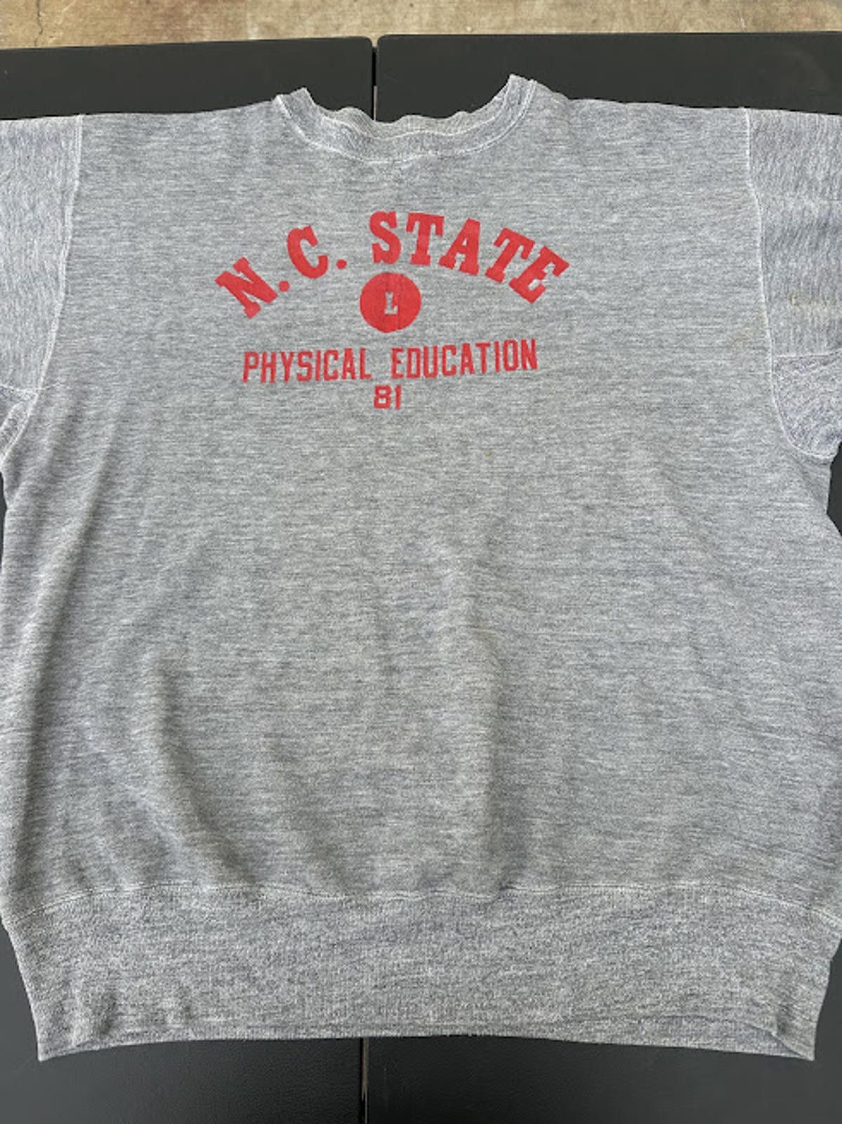 Russell Athletic Vintage NC State 81 Sweatshirt L Size US L / EU 52-54 / 3 - 2 Thumbnail