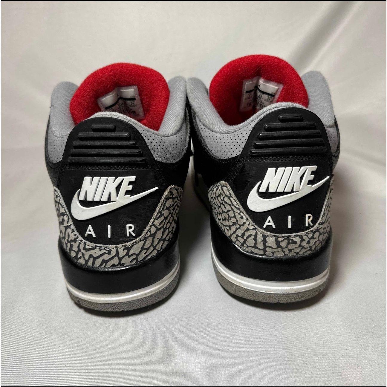 Jordan Brand × Nike Size 11 - Nike Air Jordan 3 Retro OG Black Cement 2018 Size US 11 / EU 44 - 5 Thumbnail