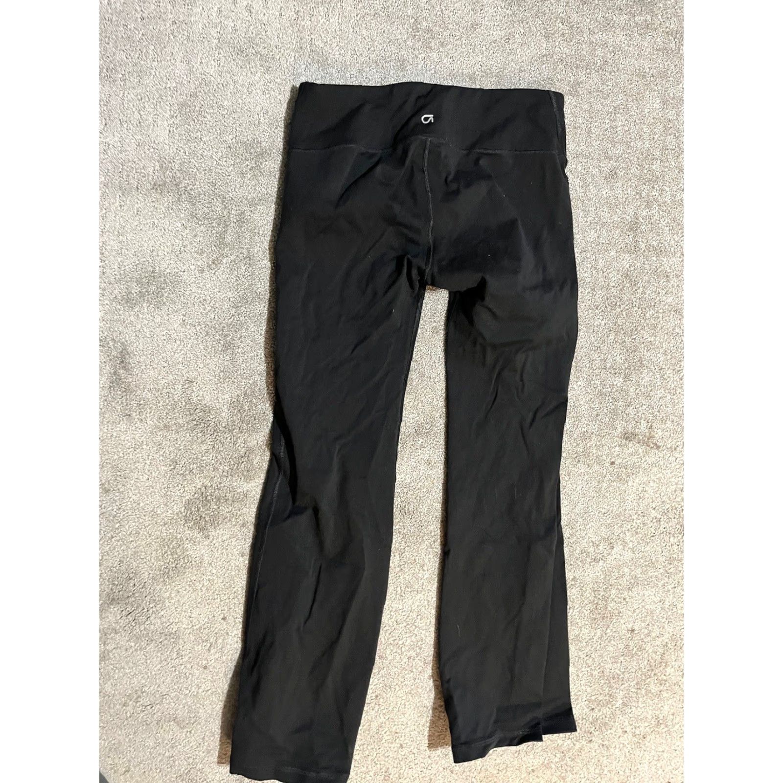 Gap GAP Gfit Leggings Women’s Straight Fit Cotton Ankle Size Large Black Activewear Compression Size 36" / US 14 / IT 50 - 2 Thumbnail