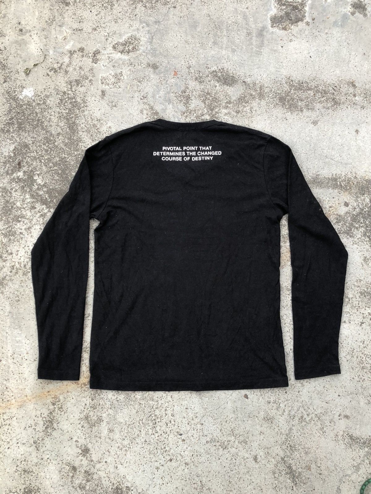 Seditionaries SKULL⚡️⚡️STOOGE & CO V NECK LONG SLEEVE Size US S / EU 44-46 / 1 - 2 Thumbnail