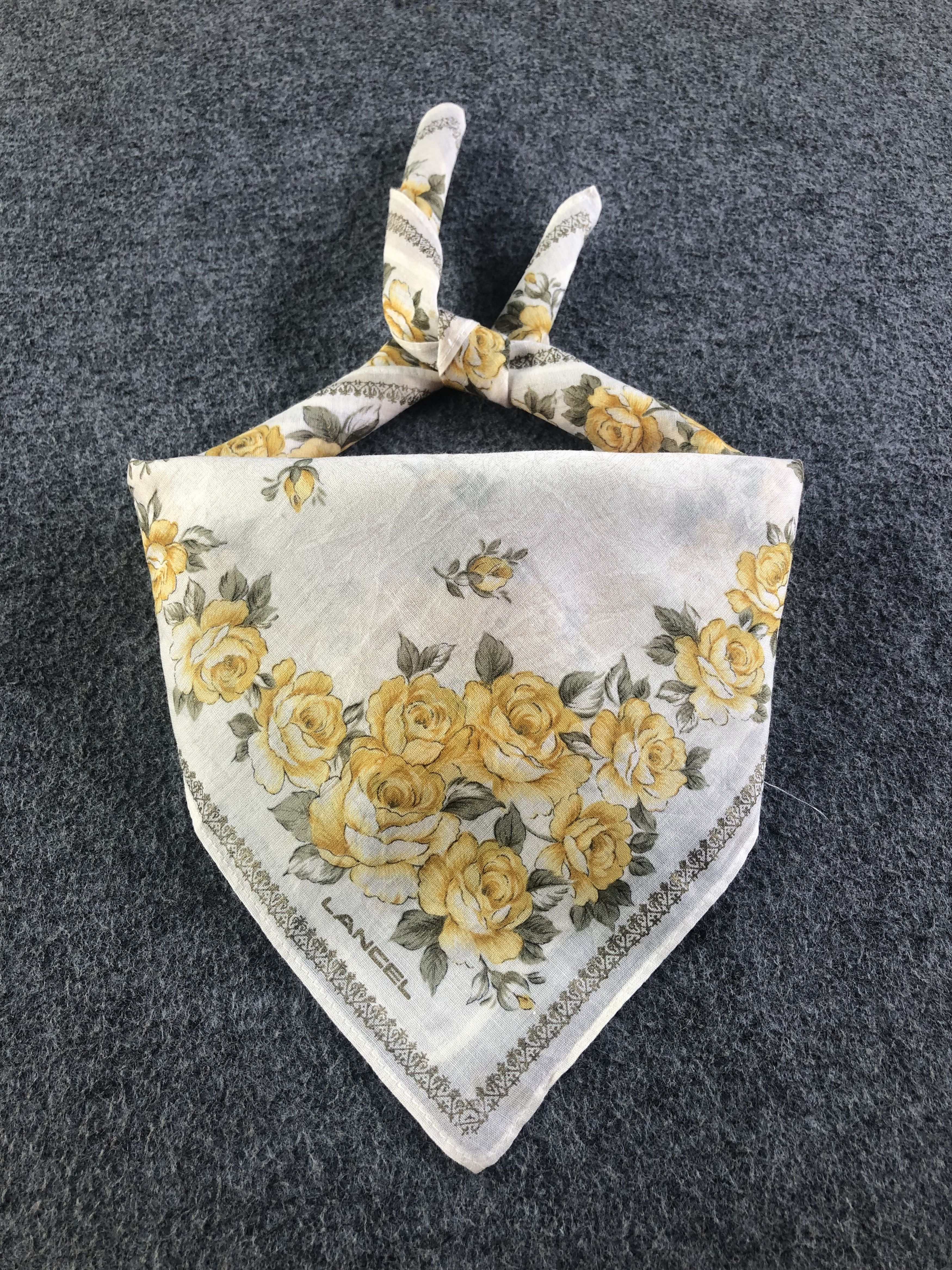 Lancel Lancel Handkerchief / Bandana / Neckerchief C484 Size ONE SIZE - 1 Thumbnail