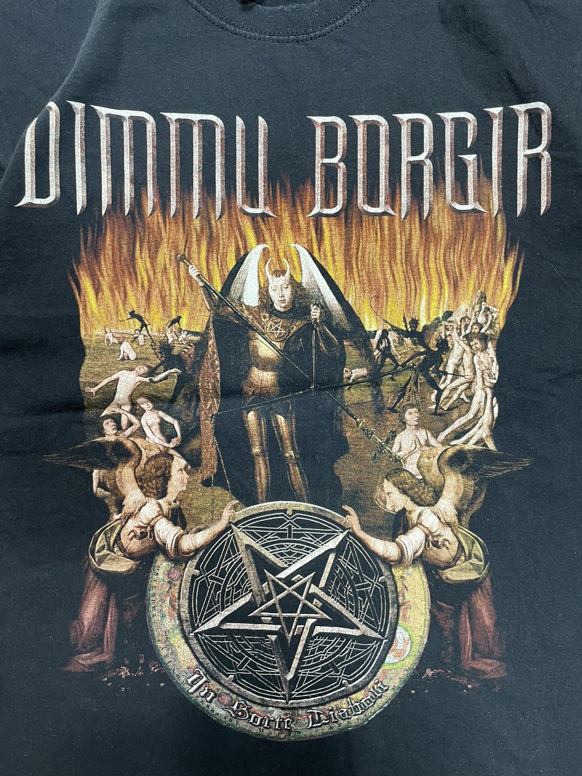 Vintage Dimmur borgir tits pentagram hell paradise Boobs devil Size US M / EU 48-50 / 2 - 3 Thumbnail