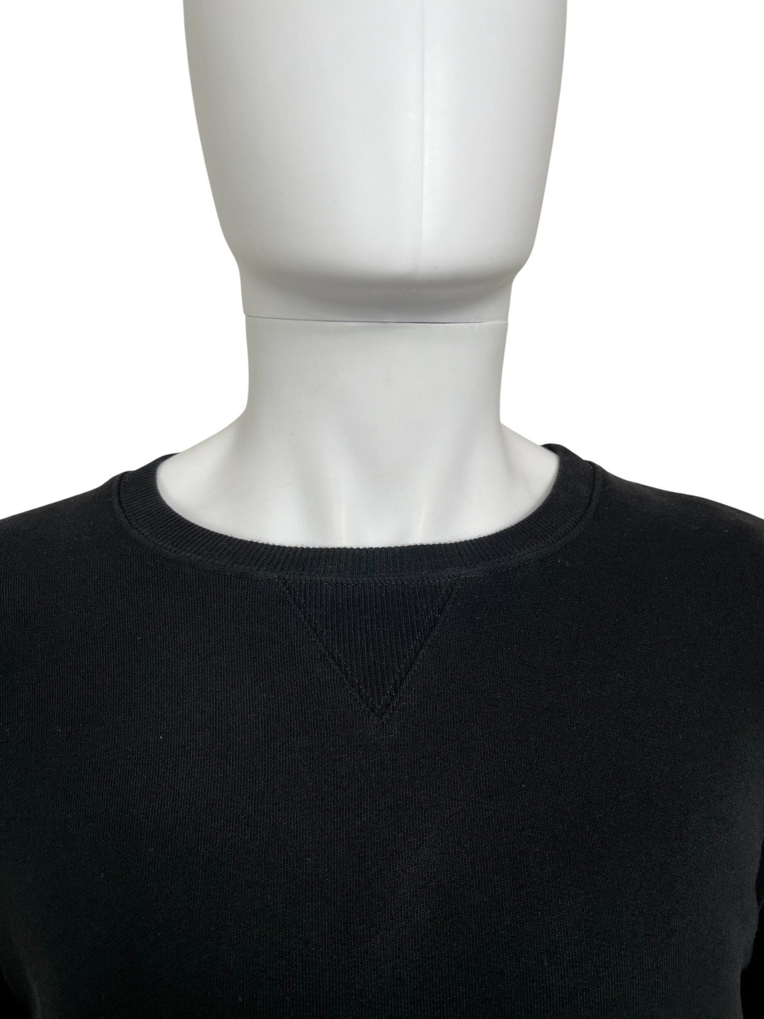Saint Laurent Paris by Hedi Slimane F/W 2015 Black Zipped Crewneck Hoodie Size US L / EU 52-54 / 3 - 4 Thumbnail
