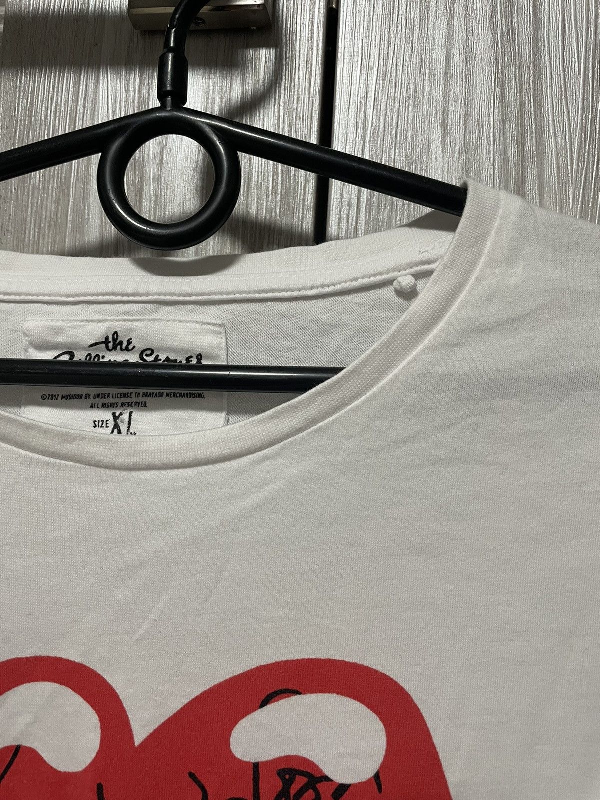 Band Tees × Vintage Rolling Stones Big Logo Signed Graphic Tee Vintage T Shirt Size US XL / EU 56 / 4 - 7 Thumbnail