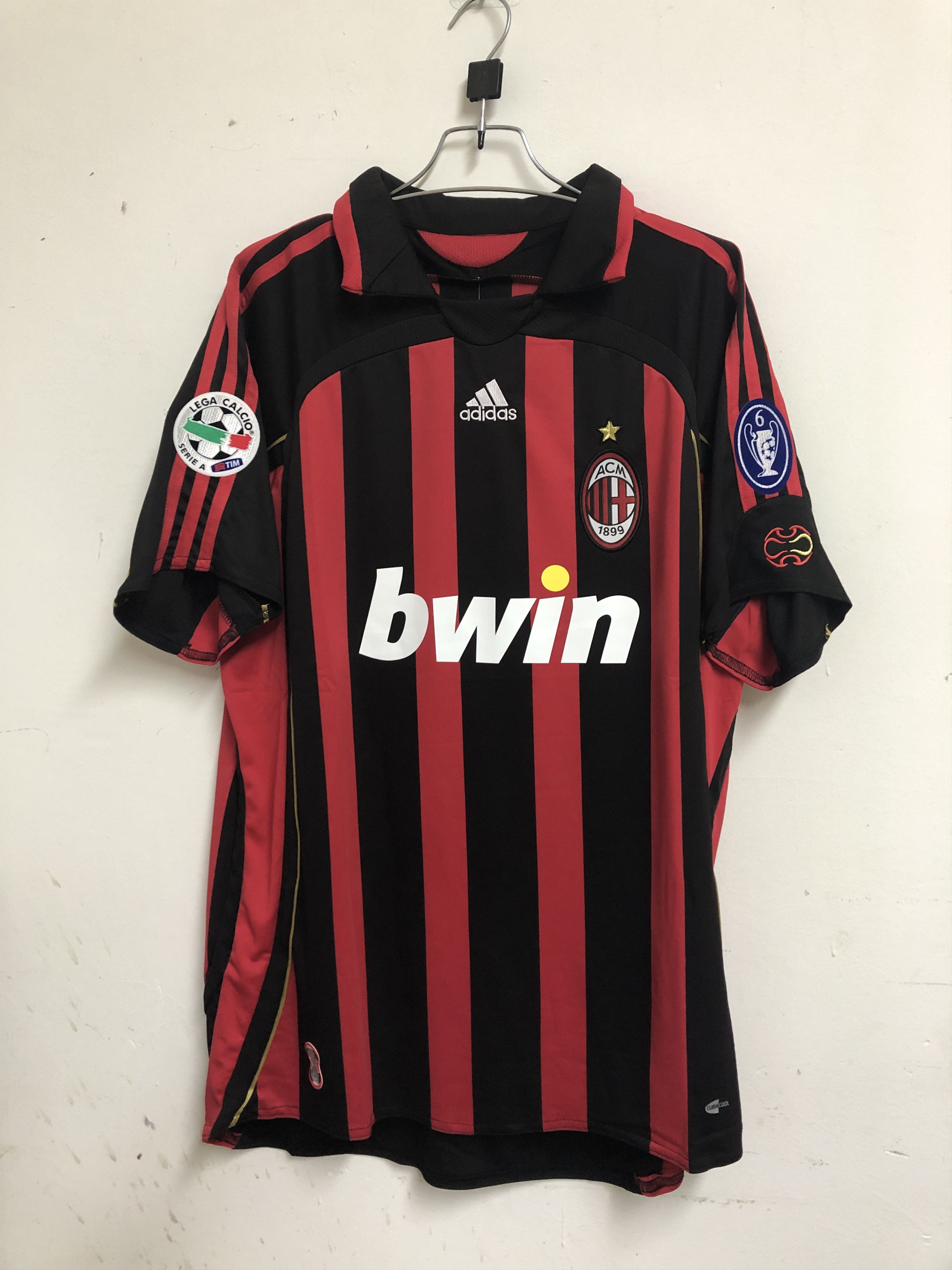Vintage 06-07 Ronaldinho AC Milan Home Soccer Jersey | Grailed