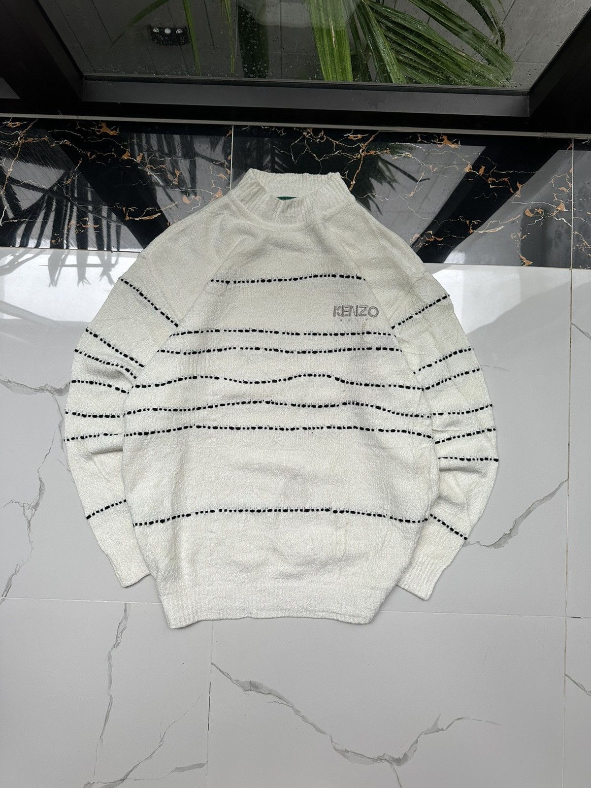 Kenzo × Vintage KENZO VINTAGE BASIC LOGO LUXURY SWEATER Size US XL / EU 56 / 4 - 2 Thumbnail