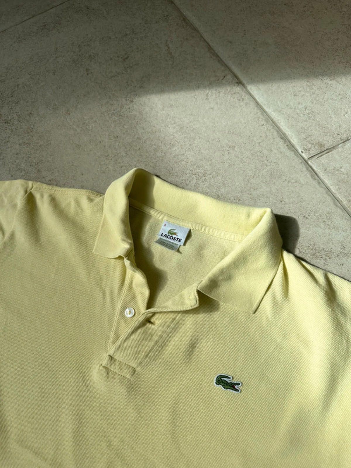 Lacoste Lacoste Yellow Polo Size US S / EU 44-46 / 1 - 2 Thumbnail
