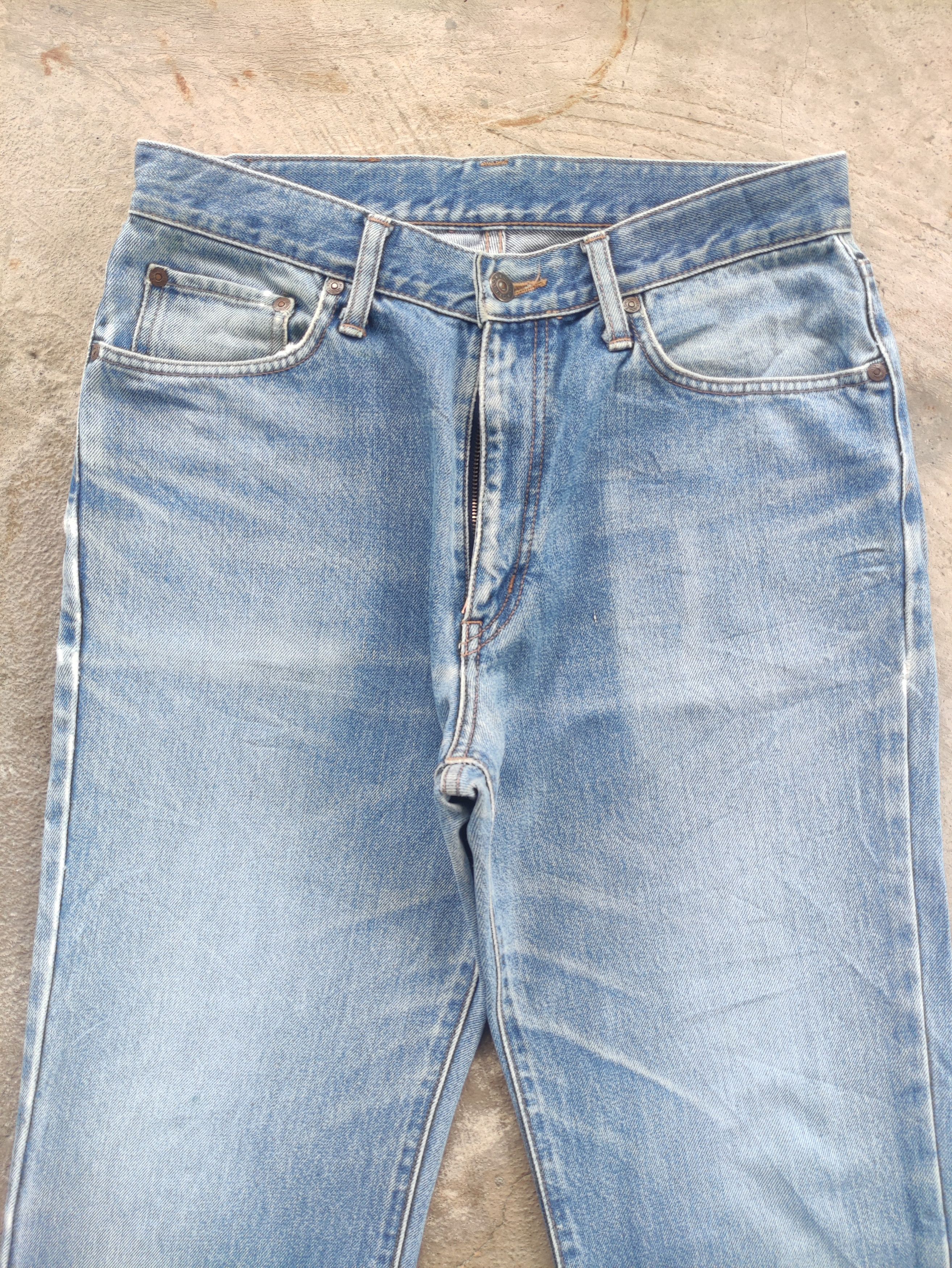 Edwin Vintage Edwin Jean Distressed Faded Denim Pants Size US 31 - 3 Thumbnail