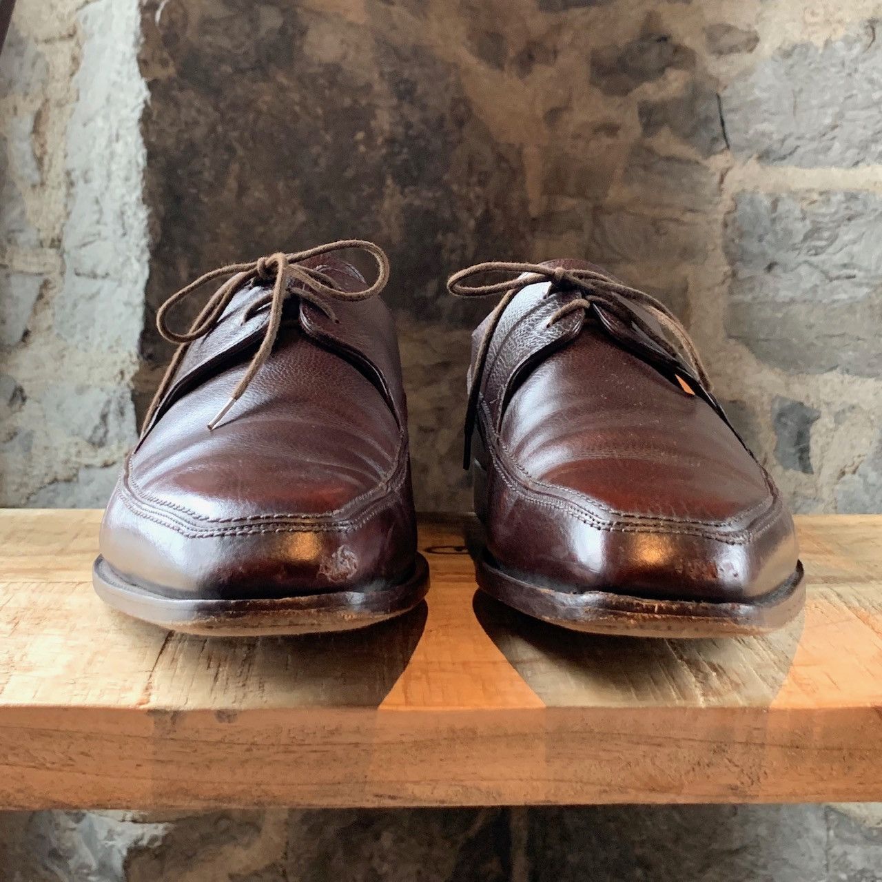 John Lobb John Lobb Brown Leather Hurtwood Lace-up Shoes Size US 11.5 / EU 44-45 - 3 Thumbnail