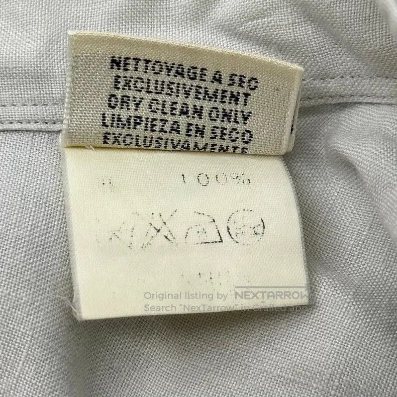 Hermes Hermes Long Sleeve Linen Shirt Size XS / US 0-2 / IT 36-38 - 6 Thumbnail