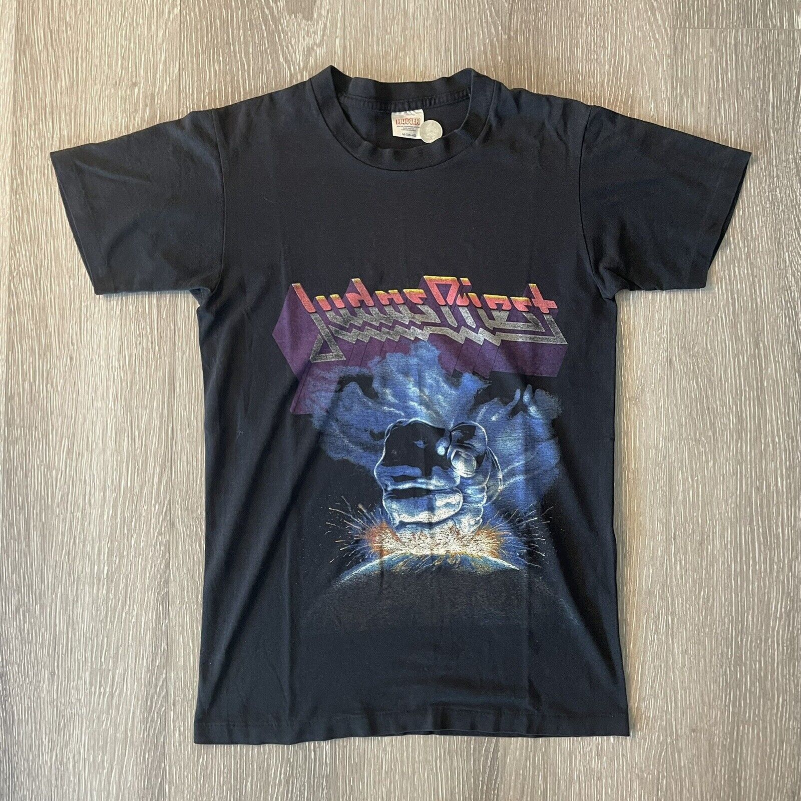 Vintage Vtg 1988 Judas Priest Ram It Up Shove It Down T-Shirt Rock M Size US M / EU 48-50 / 2 - 3 Thumbnail