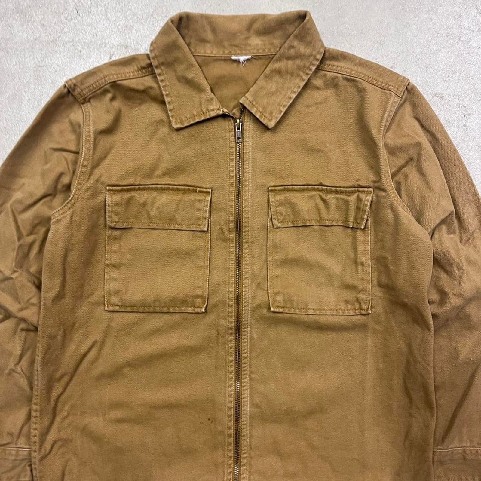 Vintage vintage 2000s earthtone utility pocket jacket Size US S / EU 44-46 / 1 - 3 Thumbnail