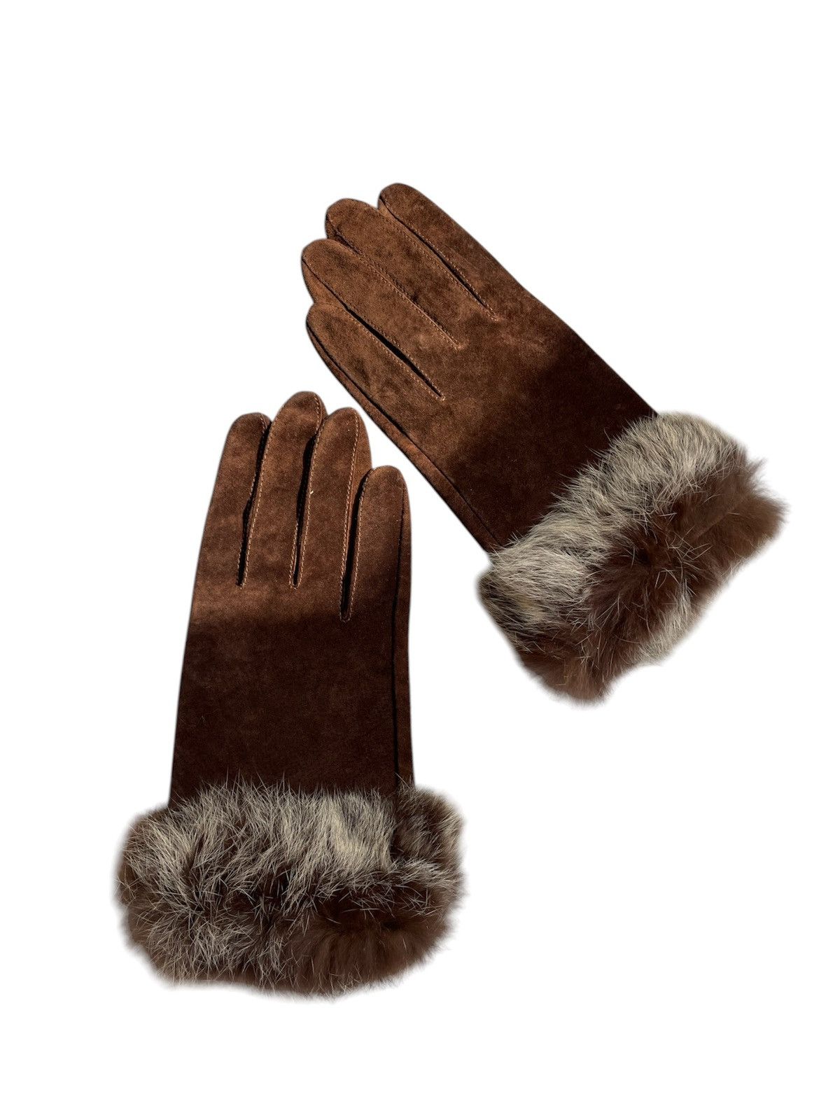 Vintage Vintage leather gloves Size ONE SIZE - 1 Thumbnail