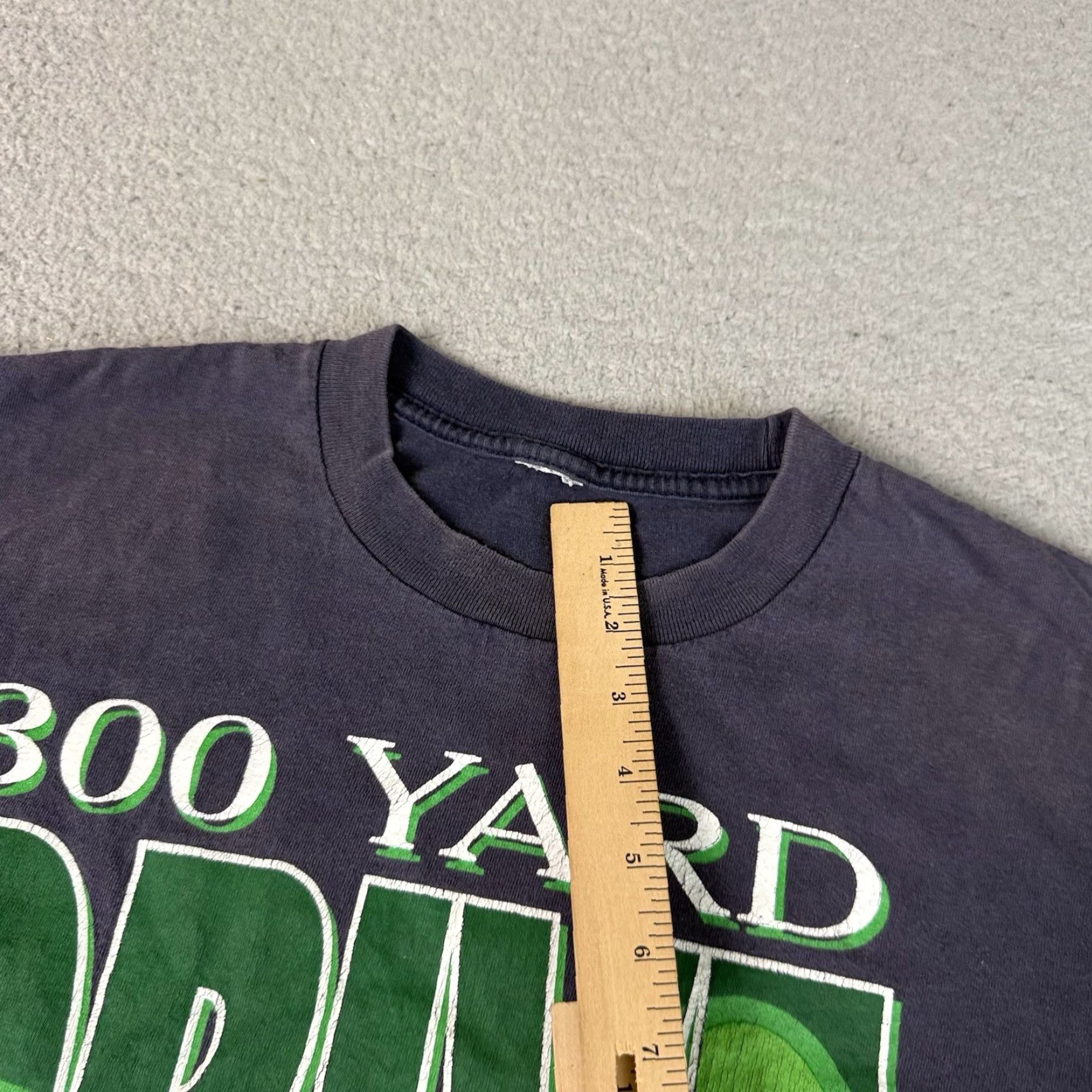 Vintage VINTAGE Golf T Shirt Adult Large Blue 90s Funny Humor 300 Yards Cutoff L Size US L / EU 52-54 / 3 - 7 Thumbnail