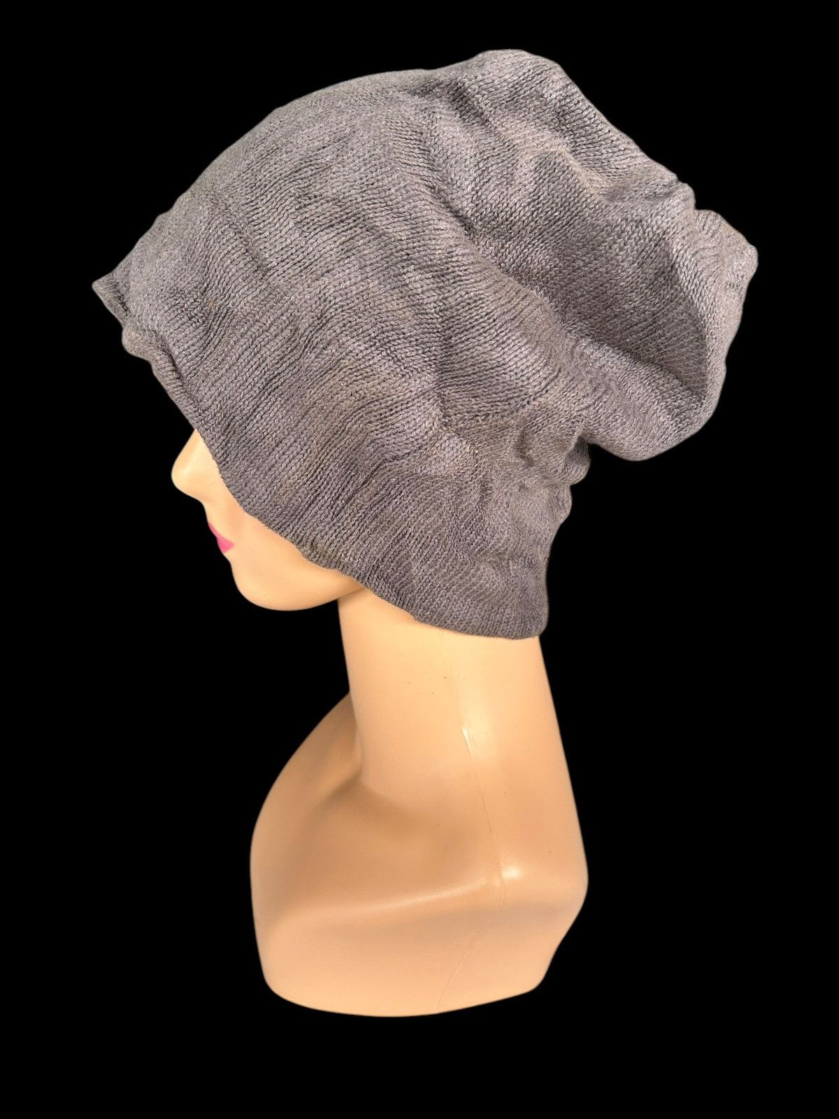 Japanese Brand × Kapital × Vintage Japanese Skull Sunfaded Big Beanie Hats Size ONE SIZE - 5 Thumbnail