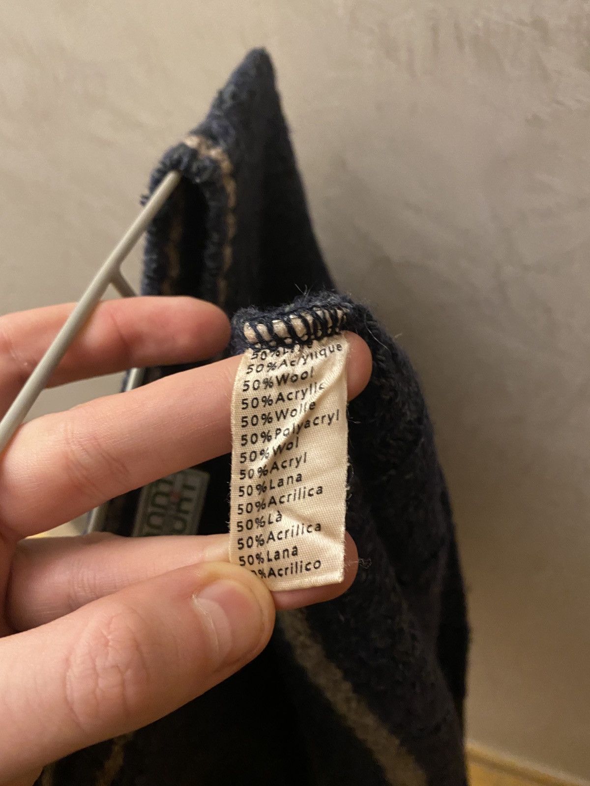 Lacoste × Vintage Vintage cable lacoste ultra rare Knitwear Size US XL / EU 56 / 4 - 5 Thumbnail