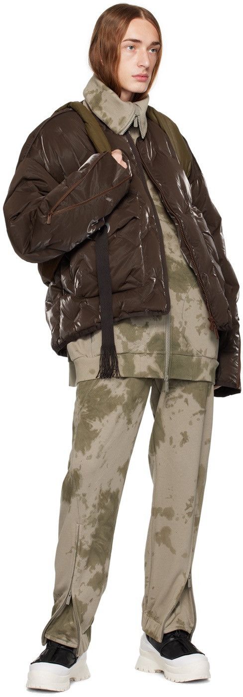 A. A. Spectrum A. A. Spectrum SSENSE Exclusive Brown Cyberen Down Jacket Size US S / EU 44-46 / 1 - 12 Thumbnail
