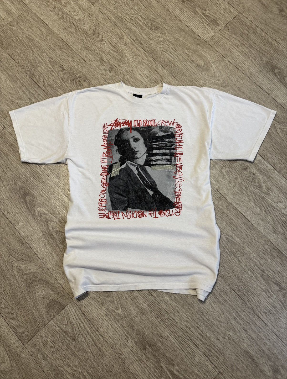🔷Vintage Stussy Big Logo Y2K T-shirt🔷