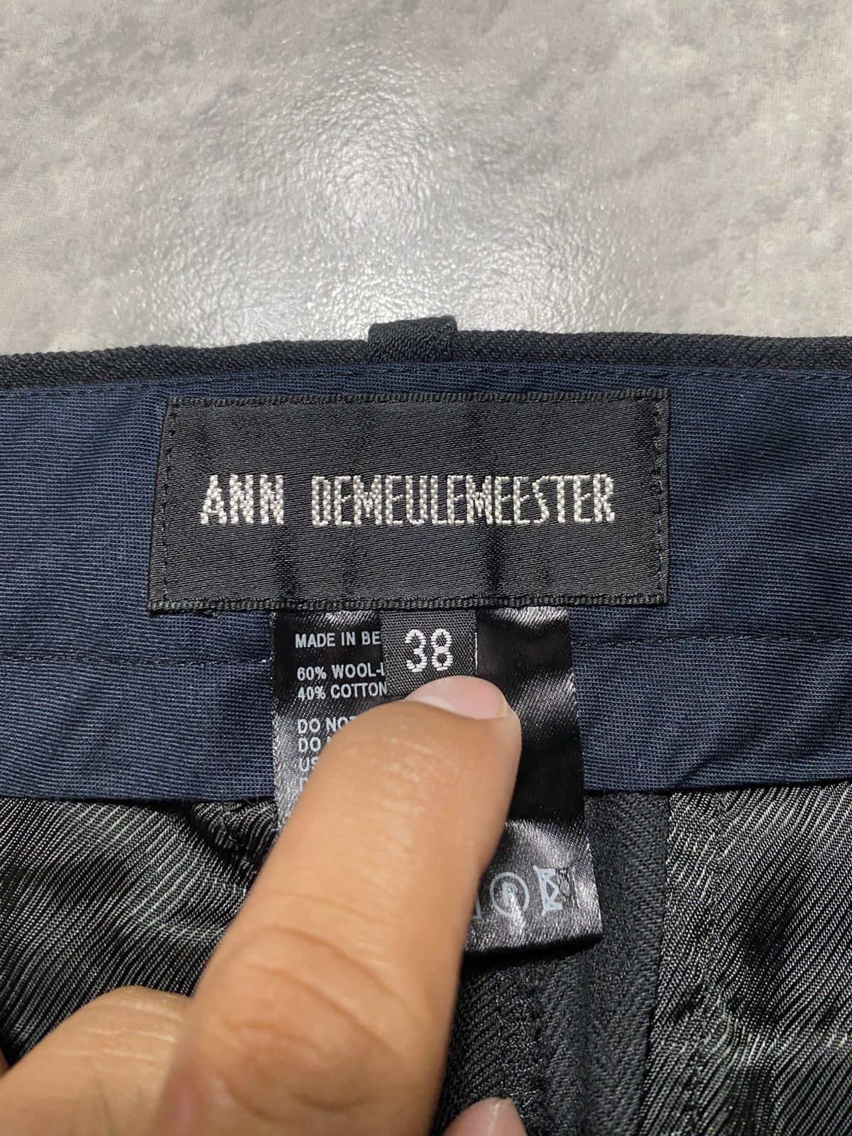 Ann Demeulemeester ARCHIVE ANN DEMEULEMEESTER - MULTI BUTTONS TROUSER Size 26" / US 2 / IT 38 - 7 Thumbnail