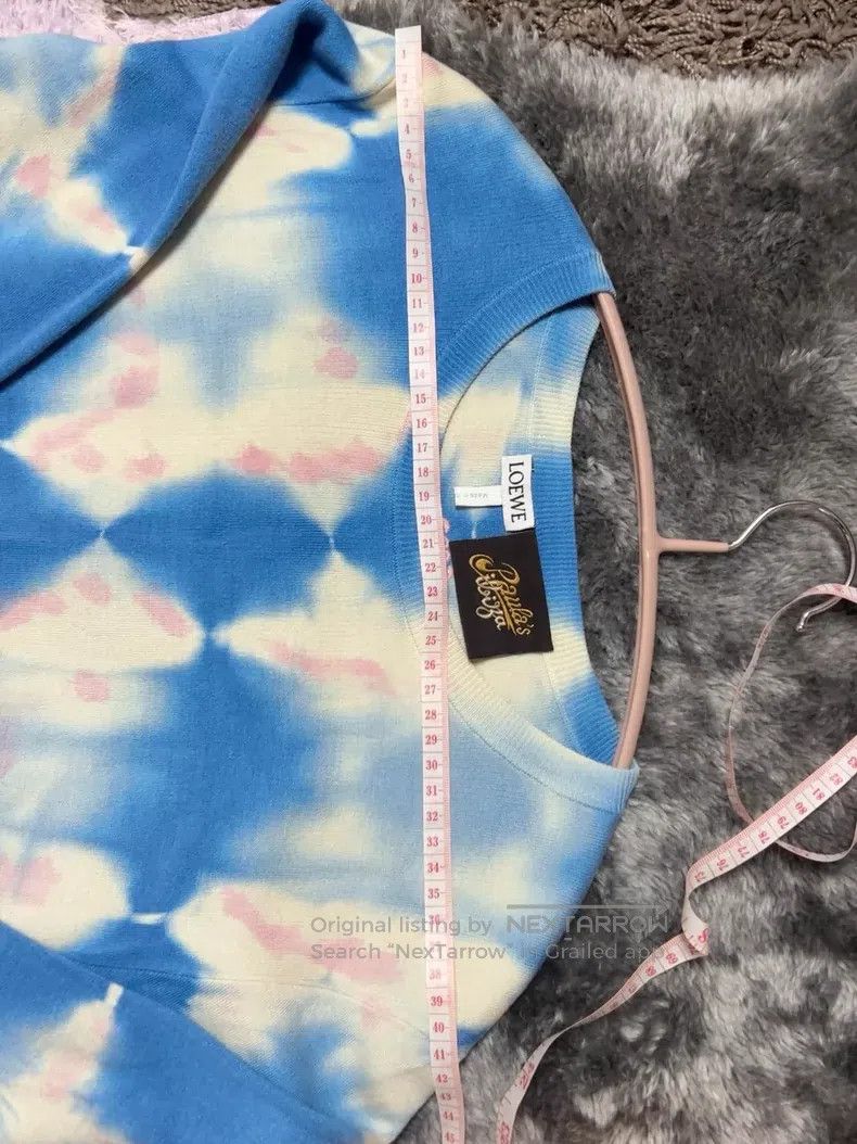Loewe Loewe Women's Knit Sweater Tie-Dye Pure Silk New Sweater P Size S / US 4 / IT 40 - 5 Thumbnail