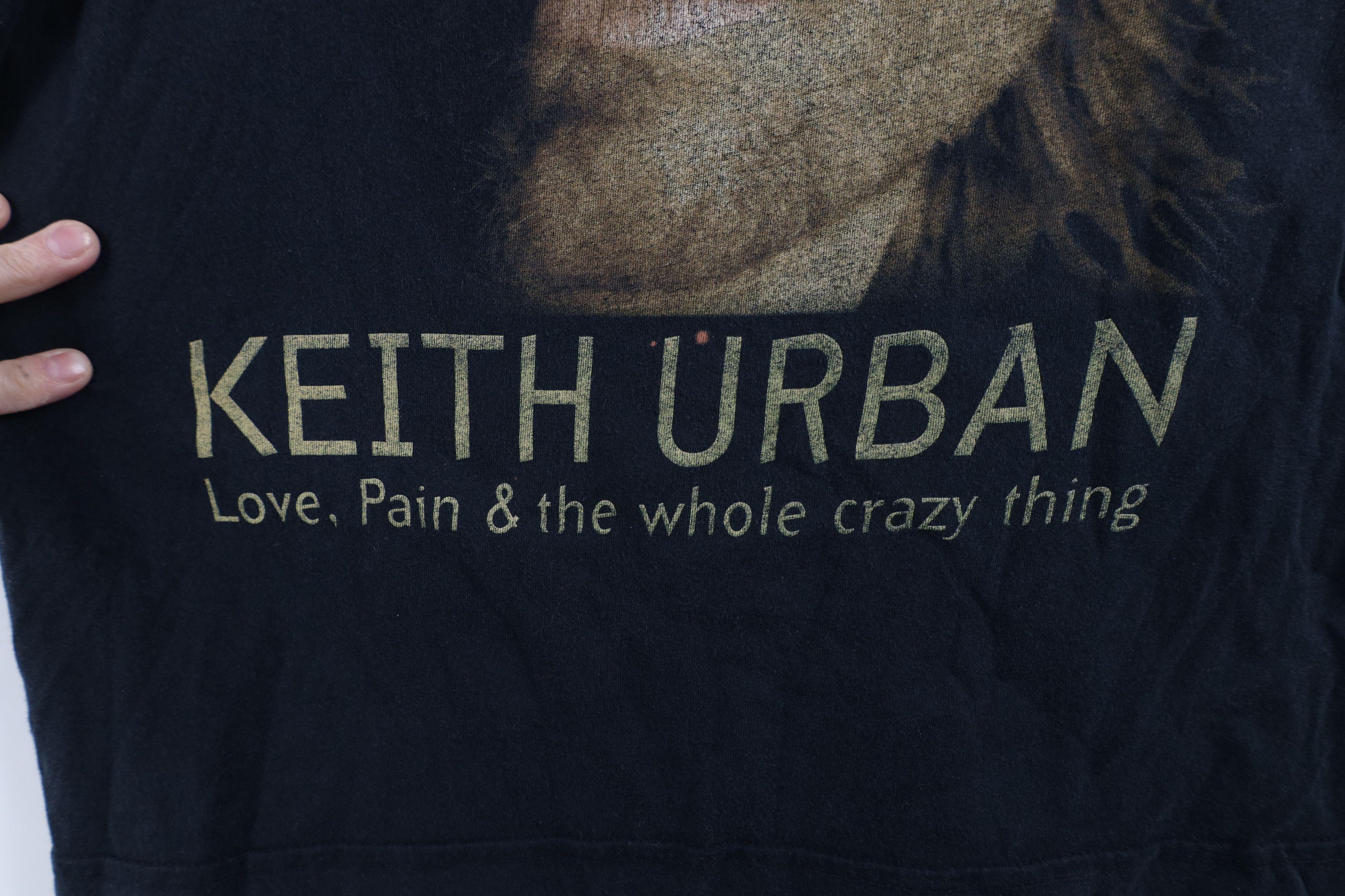 Vintage Vintage World Tour Keith Urban Band T-Shirt Black Cotton Size M / US 6-8 / IT 42-44 - 6 Thumbnail
